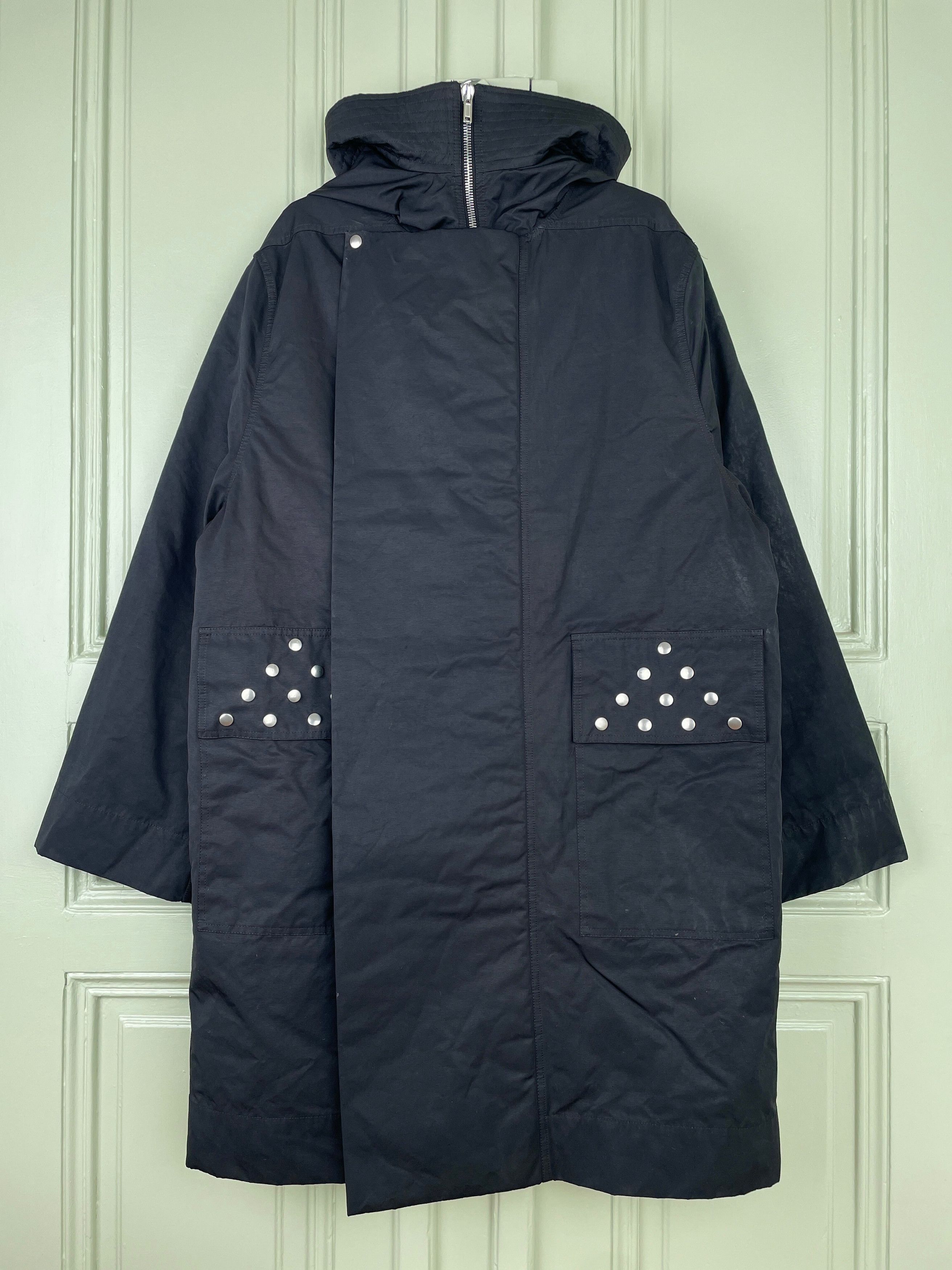 Rick Owens Drkshdw AW19 LARRY Overd "Secret Sisy" Parka Coat Size US L / EU 52-54 / 3 - 3 Thumbnail