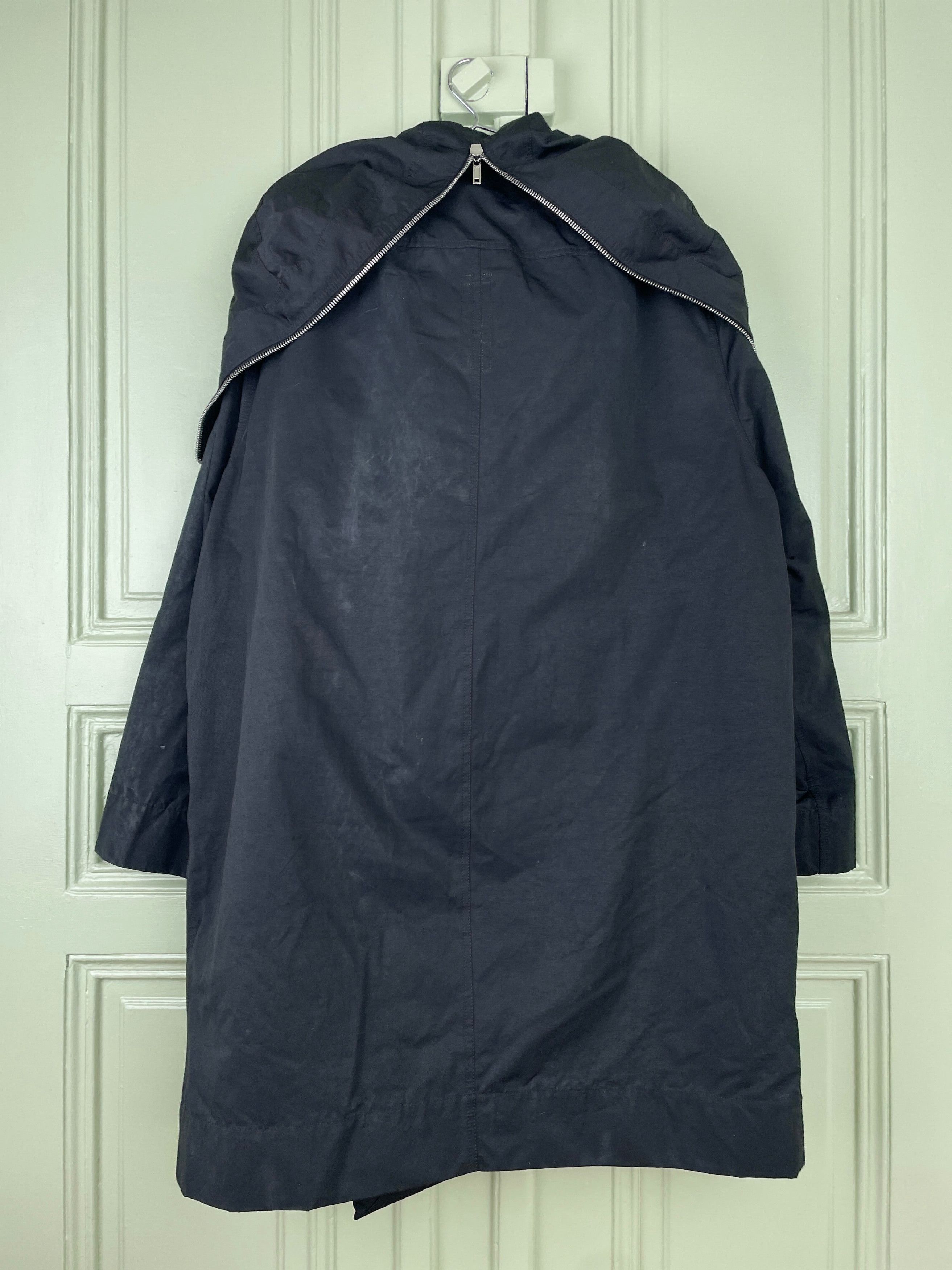 Rick Owens Drkshdw AW19 LARRY Overd "Secret Sisy" Parka Coat Size US L / EU 52-54 / 3 - 5 Thumbnail
