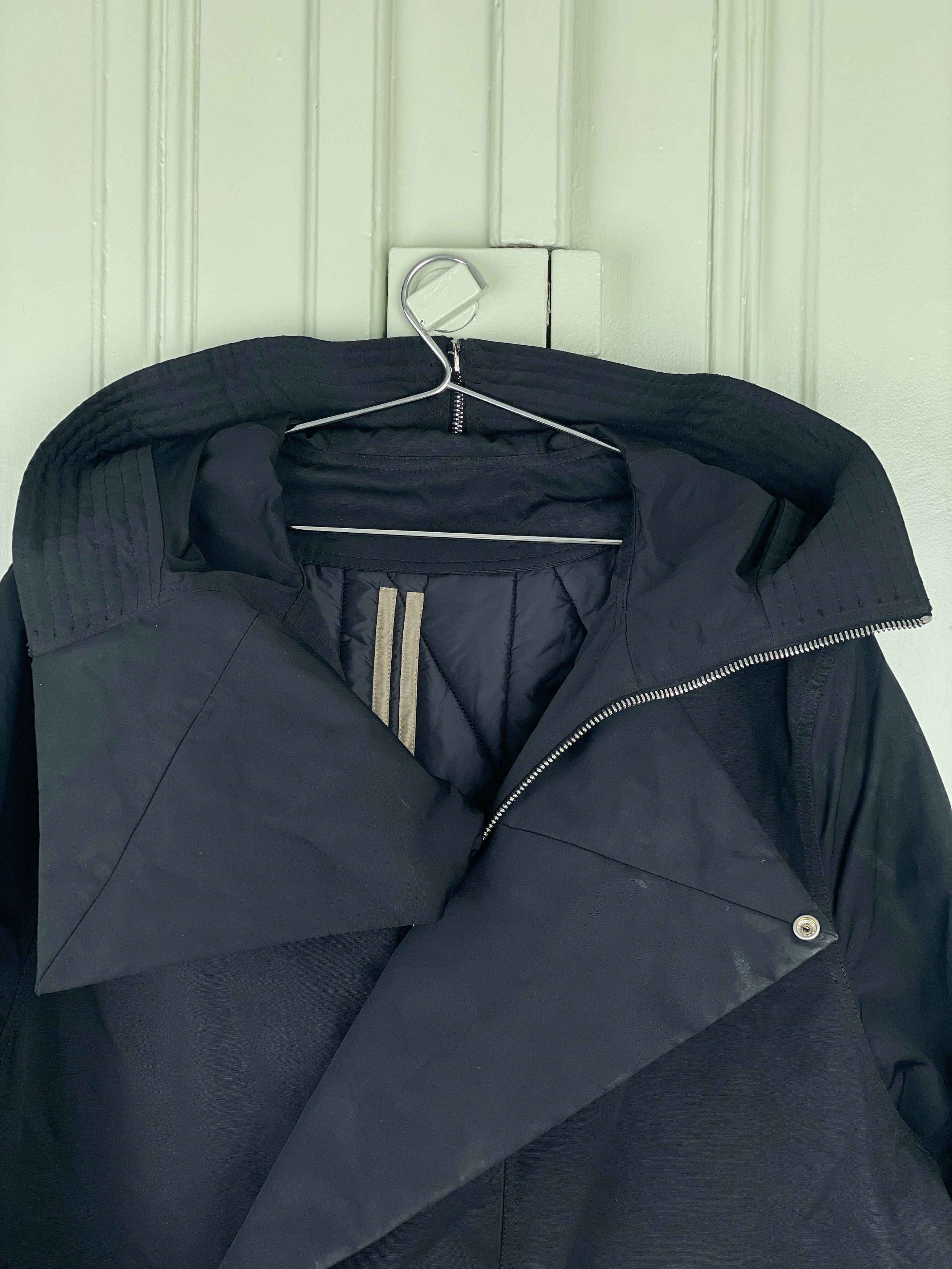 Rick Owens Drkshdw AW19 LARRY Overd "Secret Sisy" Parka Coat Size US L / EU 52-54 / 3 - 6 Thumbnail