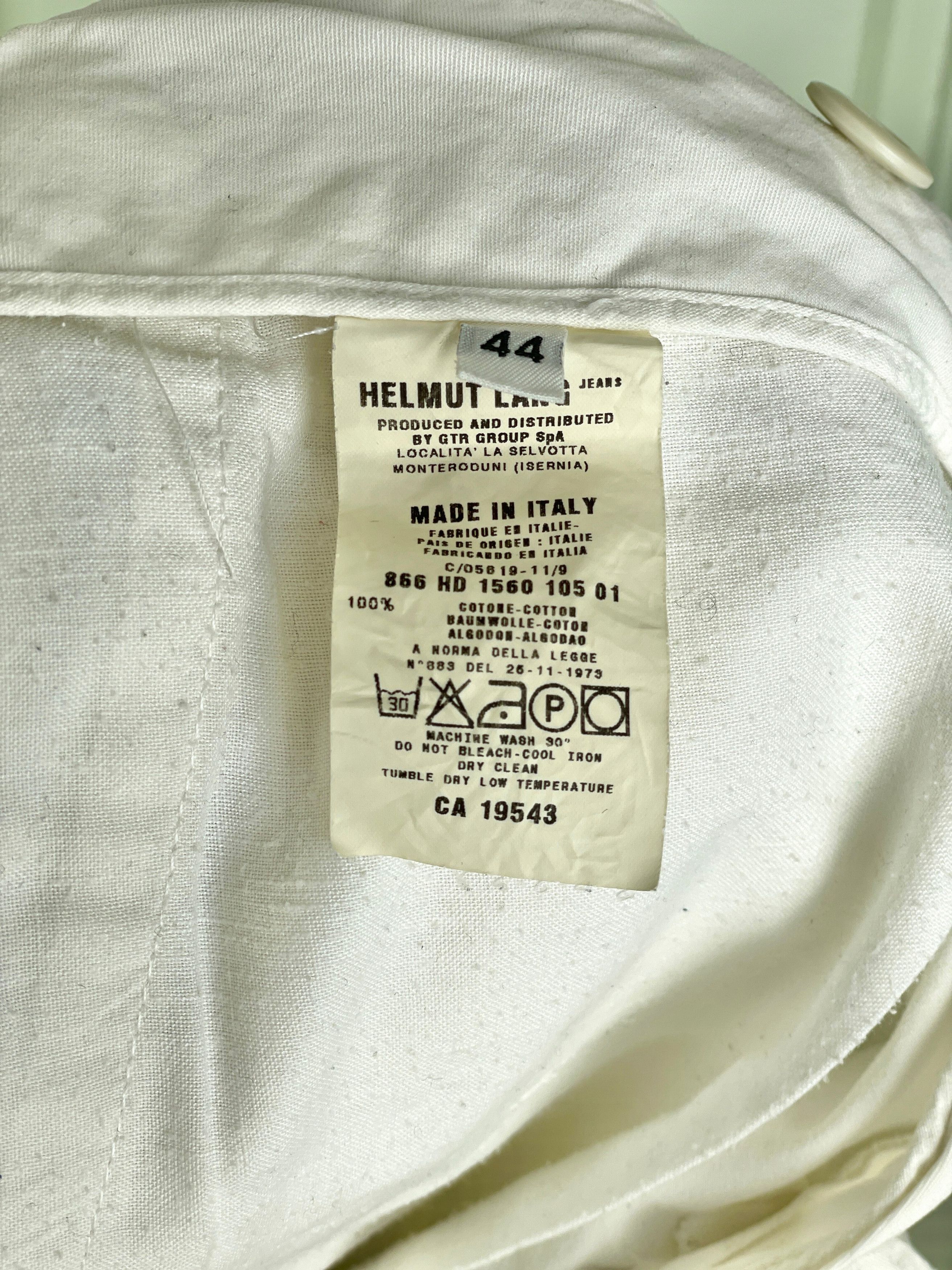 Helmut Lang AW99 3D Pocket Flight Cargo Pants Size US 38 / EU 54 - 14 Thumbnail