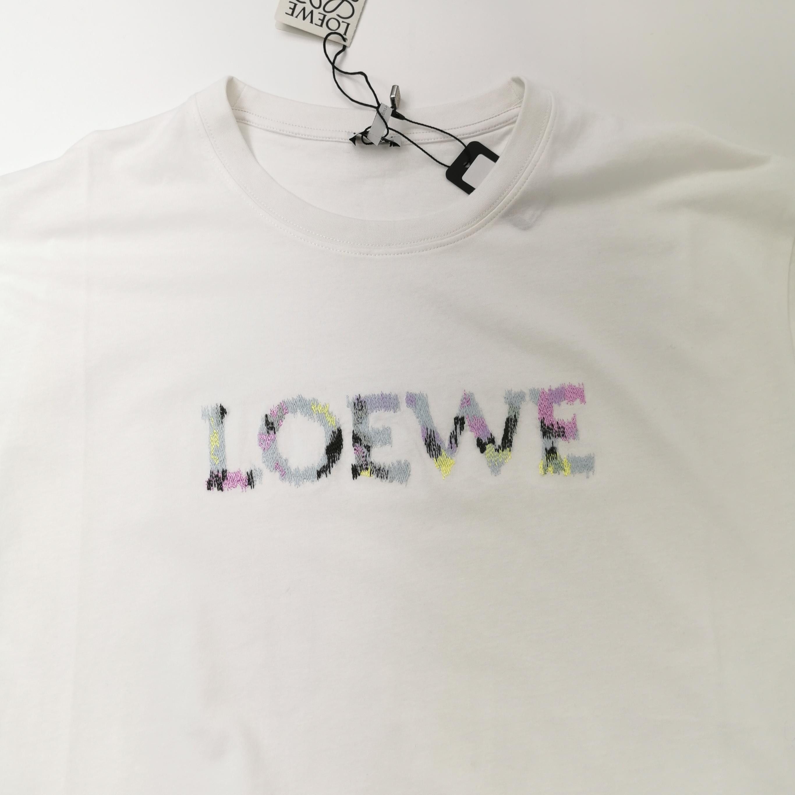 Loewe Loewe Multicolored Logo T-Shirt Size S Size US S / EU 44-46 / 1 - 3 Thumbnail