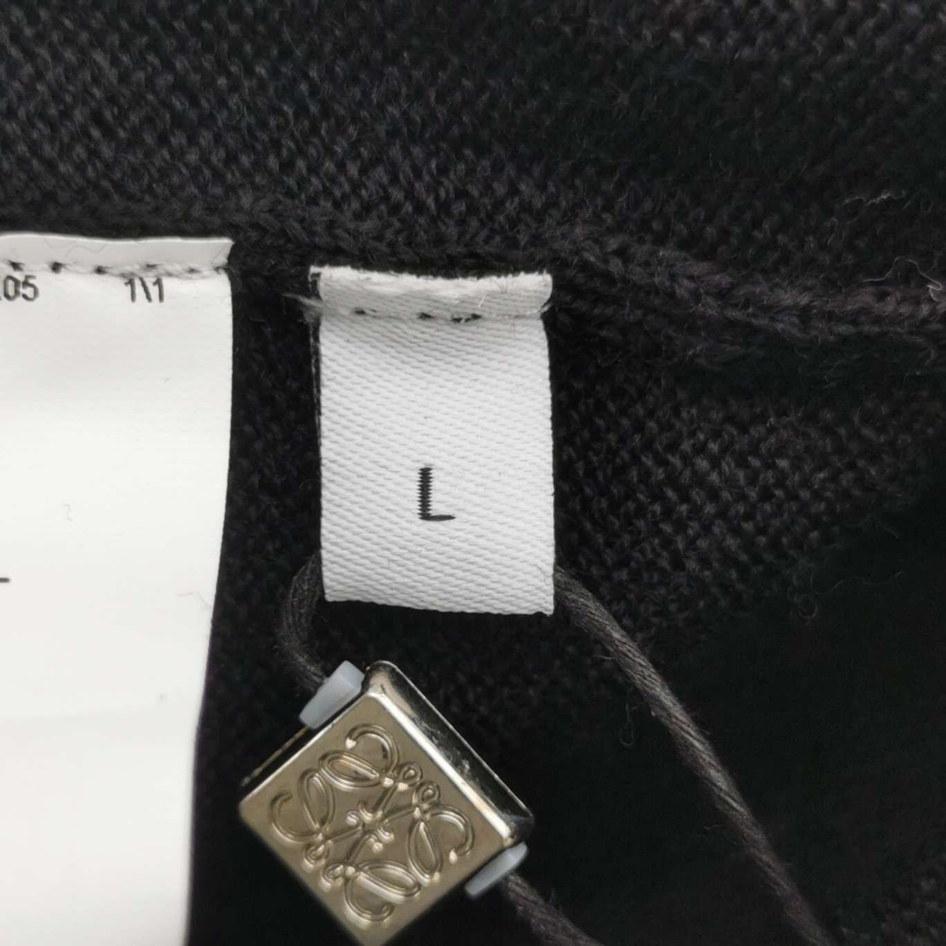 Loewe Loewe Anagram Embroidered Wool Cardigan US L Size US L / EU 52-54 / 3 - 7 Thumbnail
