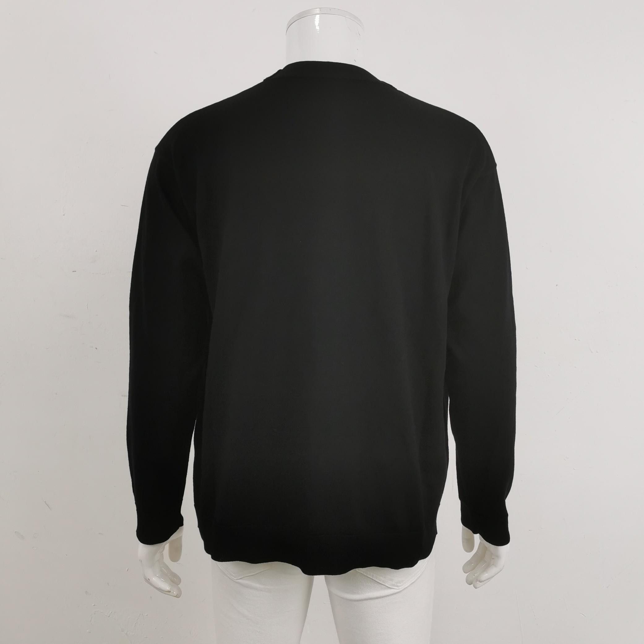 Loewe Loewe Anagram Embroidered Wool Cardigan US L Size US L / EU 52-54 / 3 - 2 Thumbnail