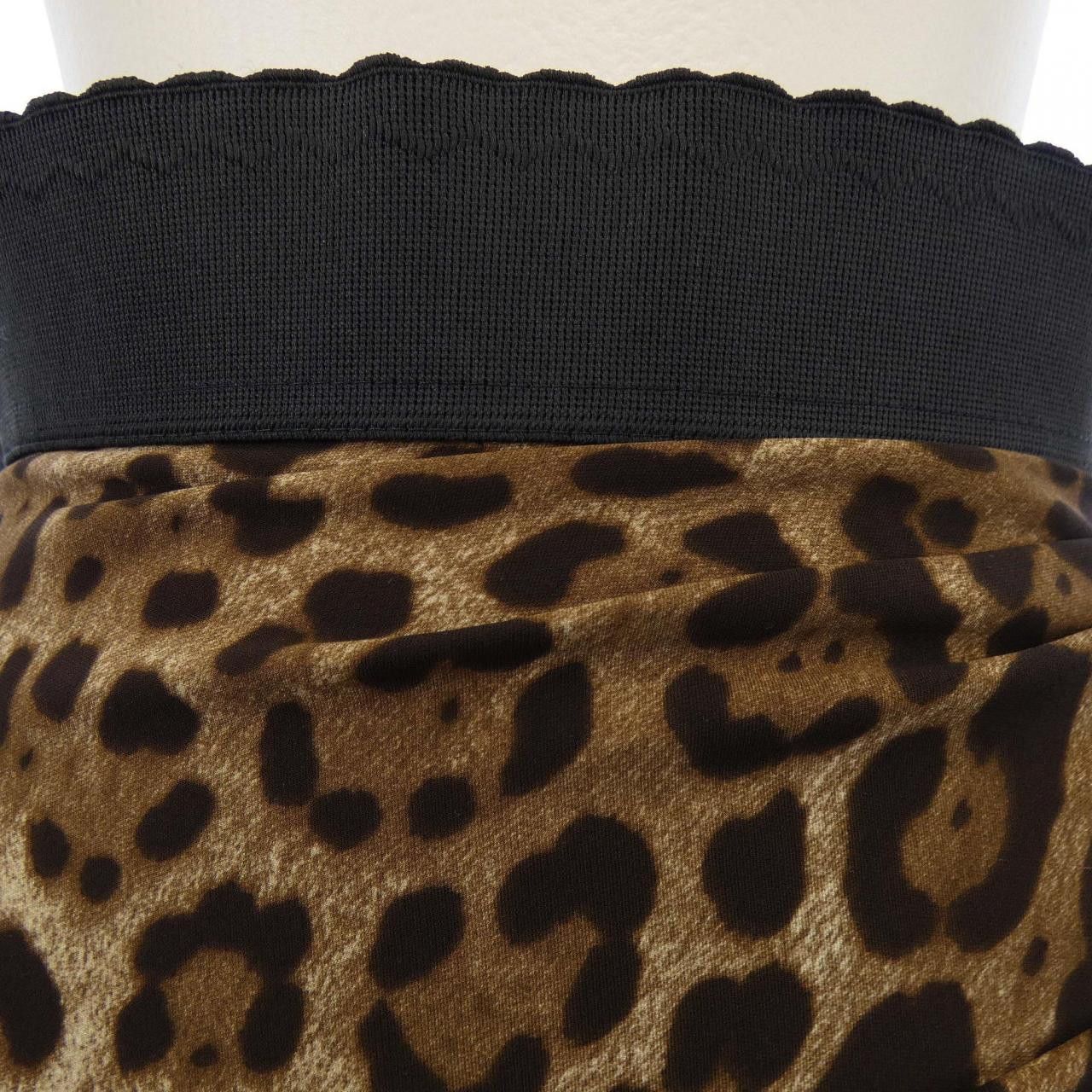 Dolce & Gabbana Dolce & Gabbana Dolce&Gabbana Leopard Skirt Textile Skirts F4H42T/FSADD DUTY FREE for USA Size ONE SIZE - 4 Thumbnail