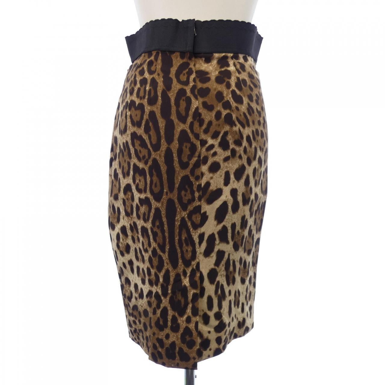 Dolce & Gabbana Dolce & Gabbana Dolce&Gabbana Leopard Skirt Textile Skirts F4H42T/FSADD DUTY FREE for USA Size ONE SIZE - 2 Thumbnail