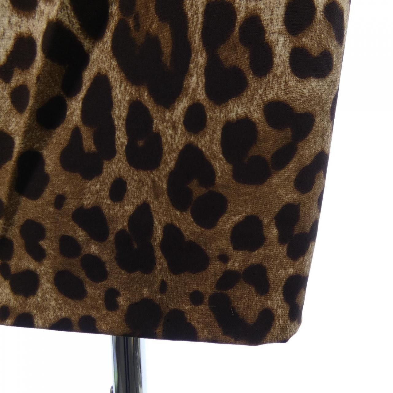 Dolce & Gabbana Dolce & Gabbana Dolce&Gabbana Leopard Skirt Textile Skirts F4H42T/FSADD DUTY FREE for USA Size ONE SIZE - 5 Thumbnail