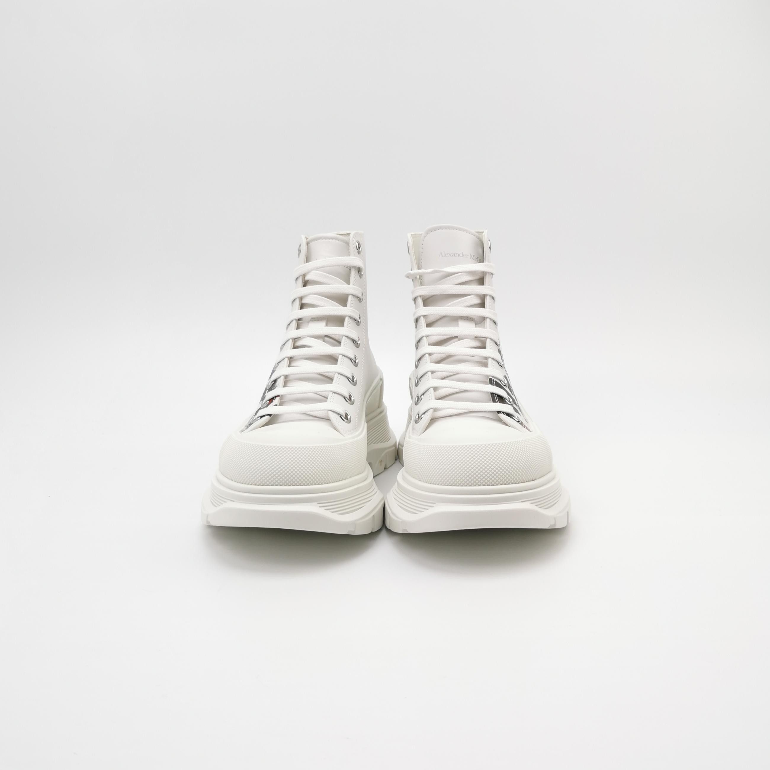 Alexander McQueen Alexander McQueen Tread Slick Hi-Top Sneakers 40 Size US 7 / EU 40 - 3 Thumbnail