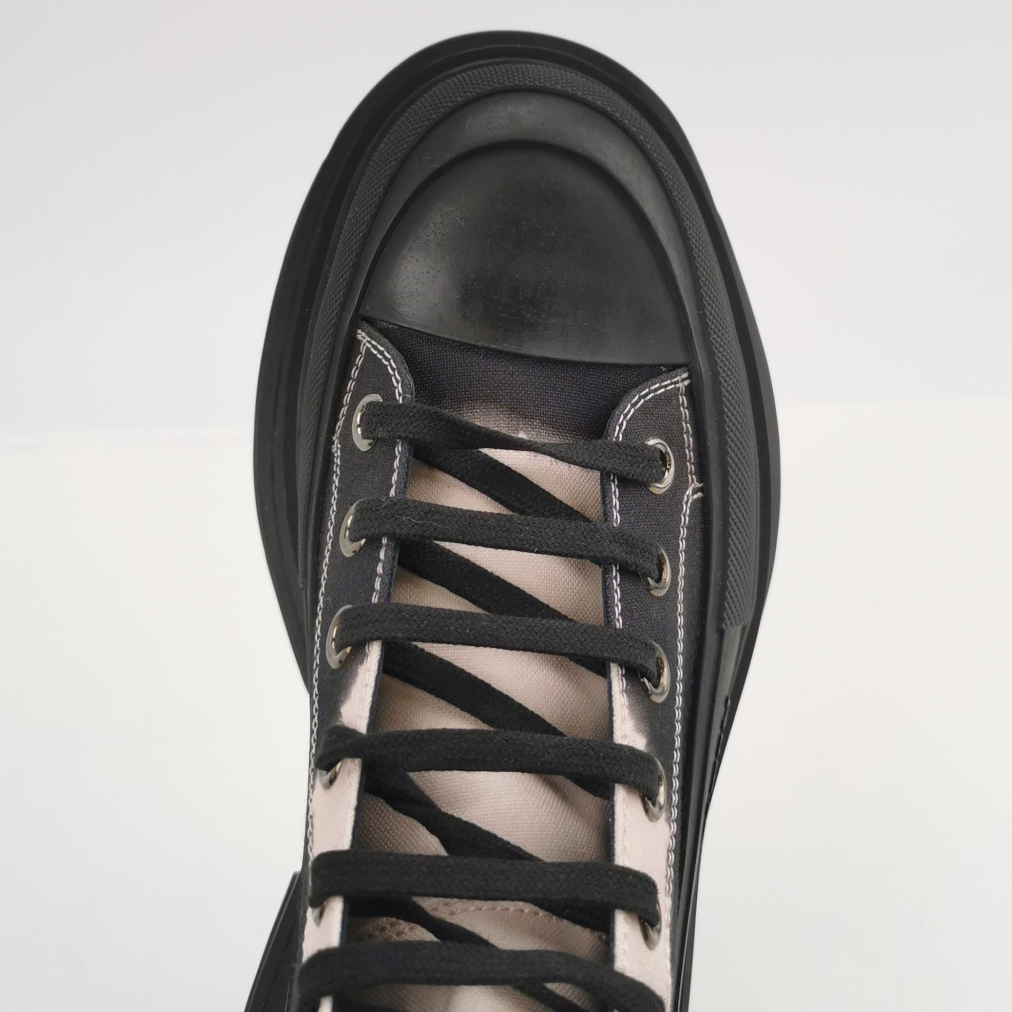 Alexander McQueen Alexander McQueen Tread Slick Canvas High Top Sneakers 41 Size US 8 / EU 41 - 6 Thumbnail
