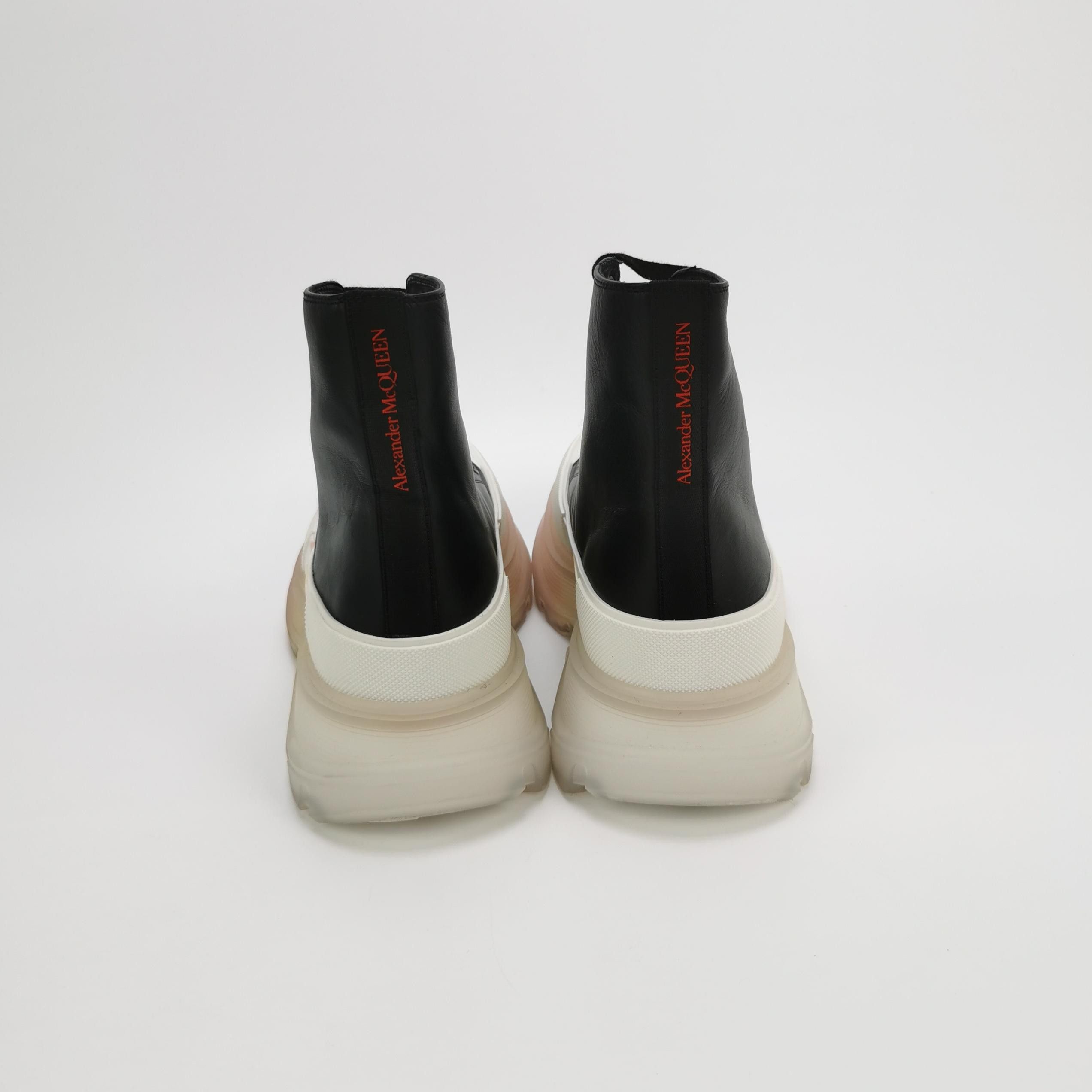 Alexander McQueen Alexander McQueen Tread Slick Leather Boots Size 41 Size US 8 / EU 41 - 4 Thumbnail