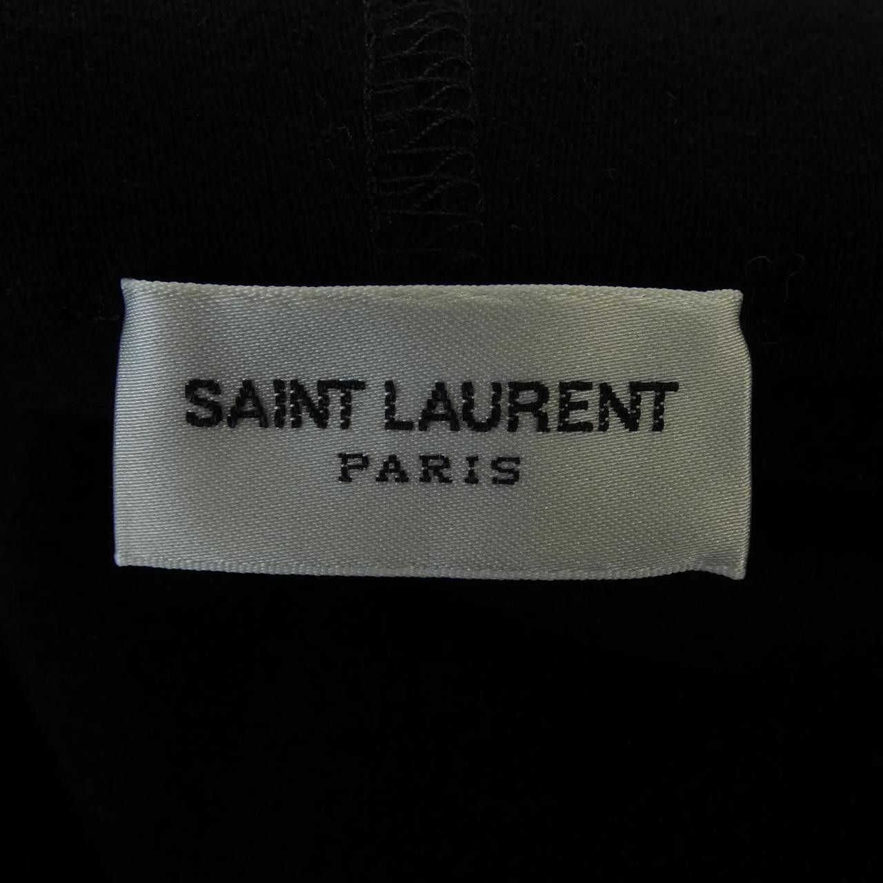 Yves Saint Laurent Yves Saint Laurent Saint Laurent Hoodie Textile Sweatshirts & Hoodies 728949Y35SW DUTY FREE for USA Size ONE SIZE - 4 Thumbnail