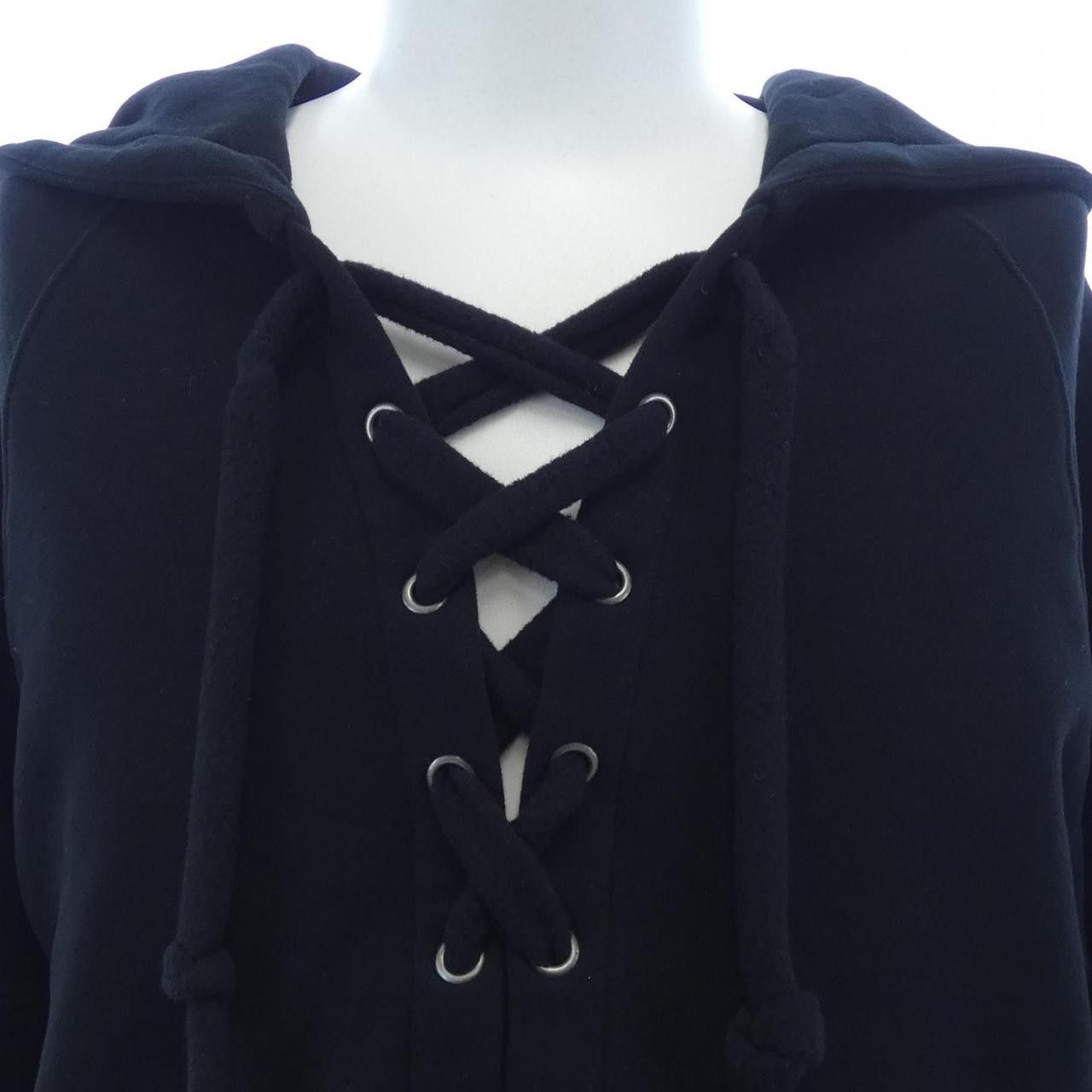 Yves Saint Laurent Yves Saint Laurent Saint Laurent Hoodie Textile Sweatshirts & Hoodies 728949Y35SW DUTY FREE for USA Size ONE SIZE - 5 Thumbnail