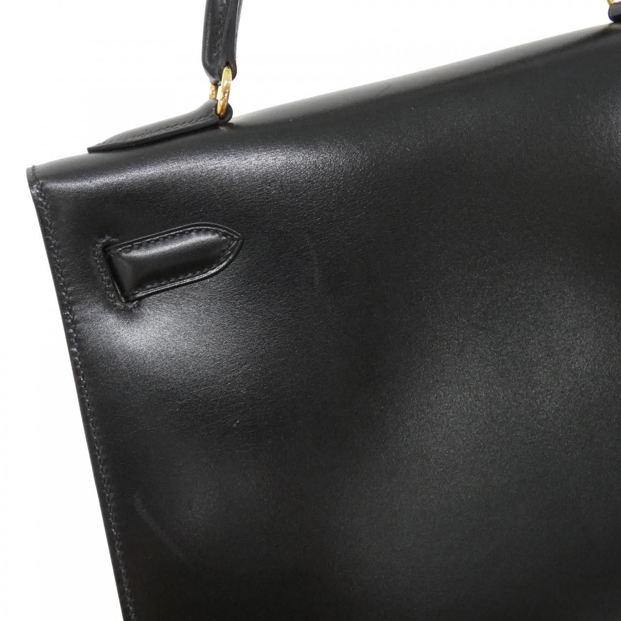 Hermes Hermes Hermes Kelly32 Box Calf Leather Handbag W DUTY FREE for USA Size ONE SIZE - 6 Thumbnail