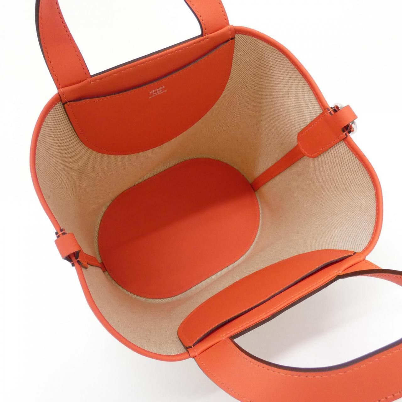 Hermes Hermes Hermes In The Loop23cm Toile H Swift shoulder bag Textile Crossbody Bag W DUTY FREE for USA Size ONE SIZE - 6 Thumbnail