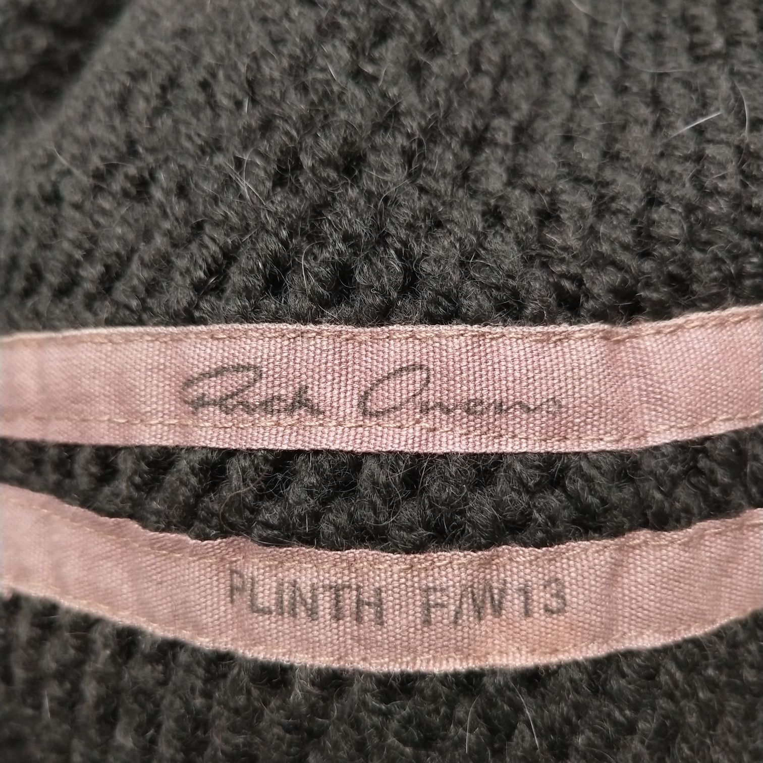 Rick Owens Rick Owens Plinth FW13 Knit Hooded Vest XS Size US XS / EU 42 / 0 - 6 Thumbnail