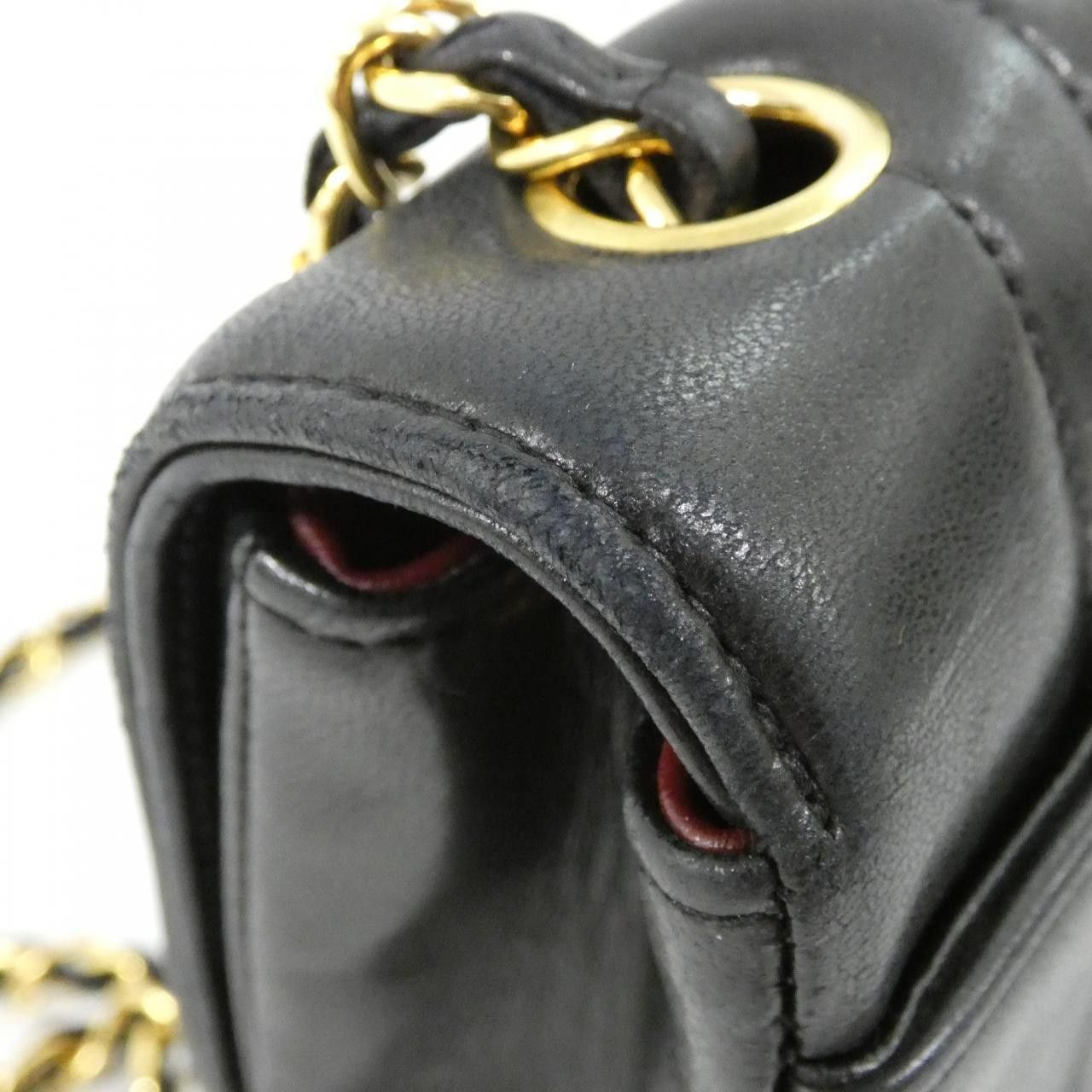 Chanel Chanel Chanel Lambskin Shoulder Bag Leather Shoulder Bag DUTY FREE for USA Size ONE SIZE - 5 Thumbnail