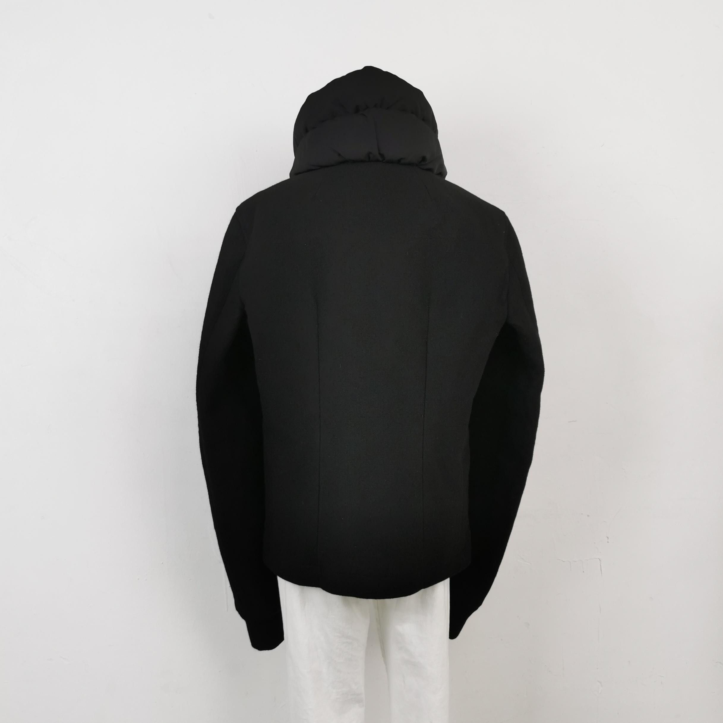 Rick Owens Rick Owens Wool Blend Funnel Neck Zip Jacket 38 Size US M / EU 48-50 / 2 - 2 Thumbnail