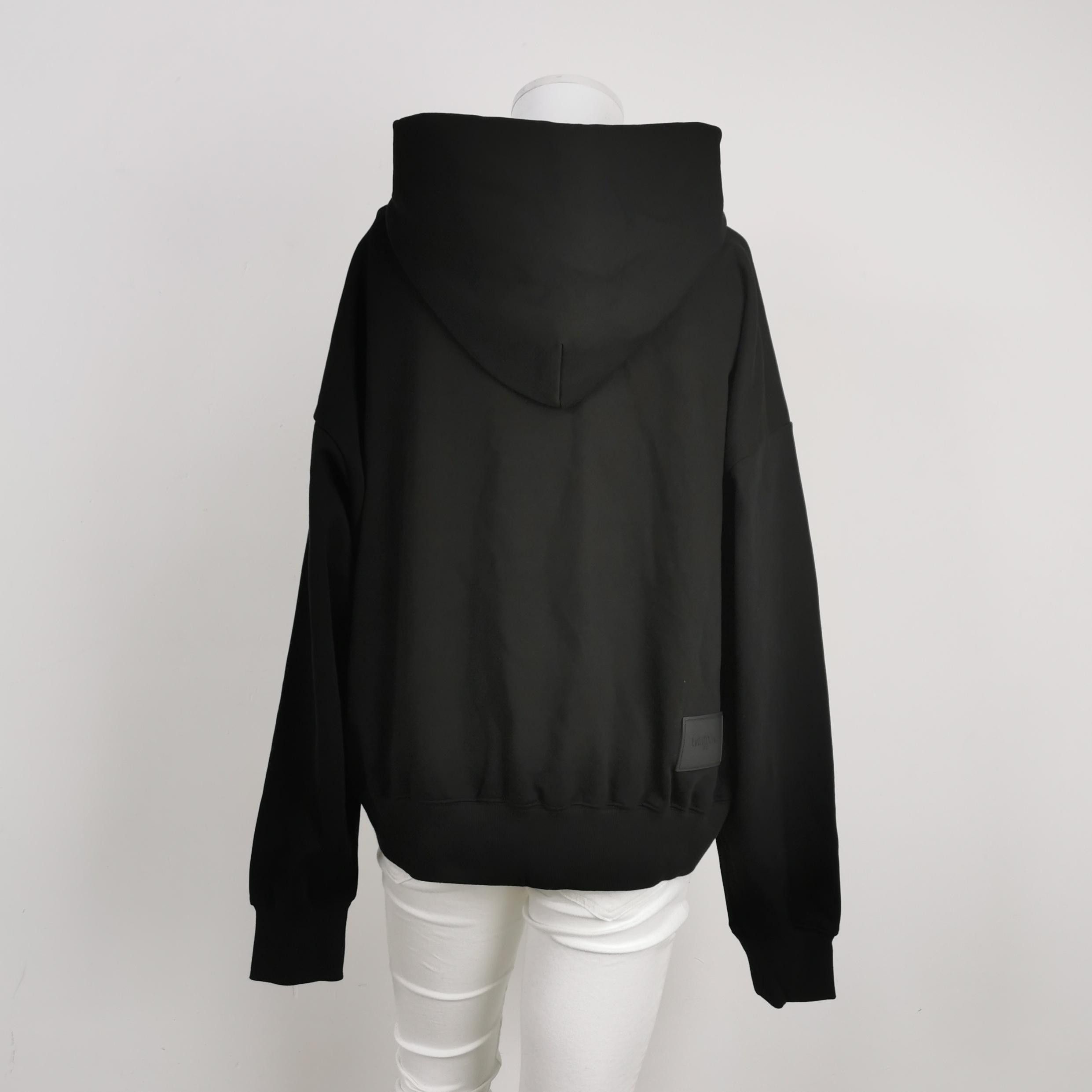WE11DONE We11done Logo Print Hoodie Black XL Size US XL / EU 56 / 4 - 2 Thumbnail