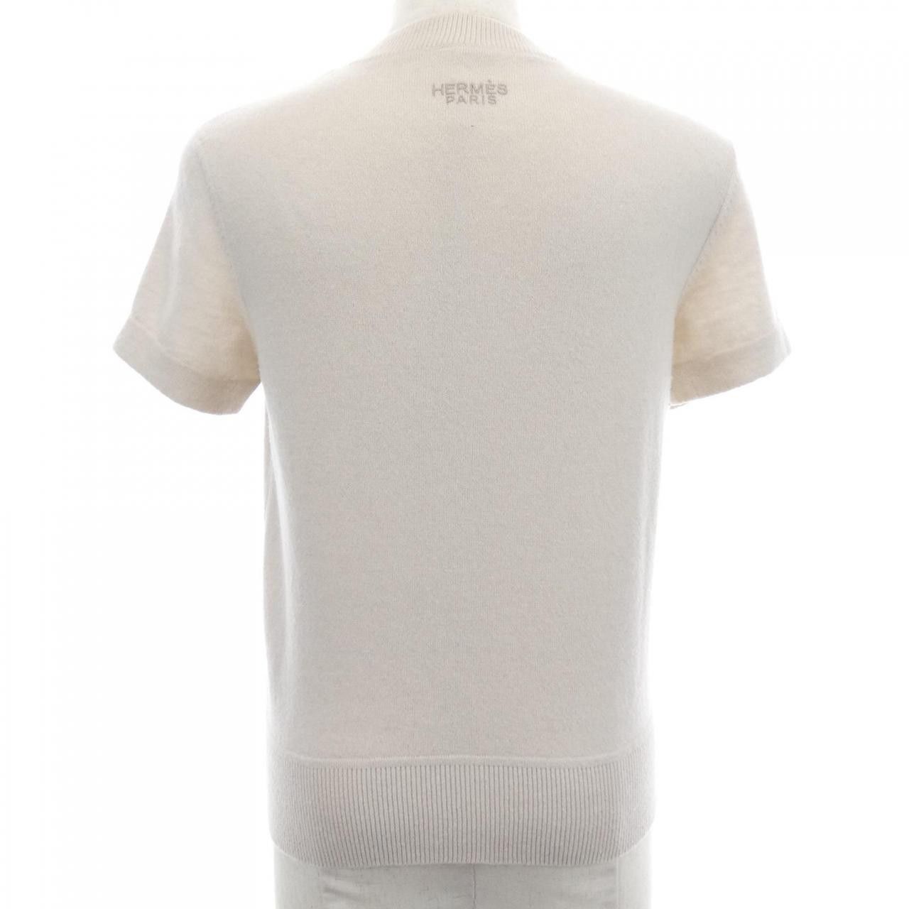 Hermes Hermes Hermes LES TAMBOURS Knit Top Textile Tops DUTY FREE for USA Size ONE SIZE - 2 Thumbnail