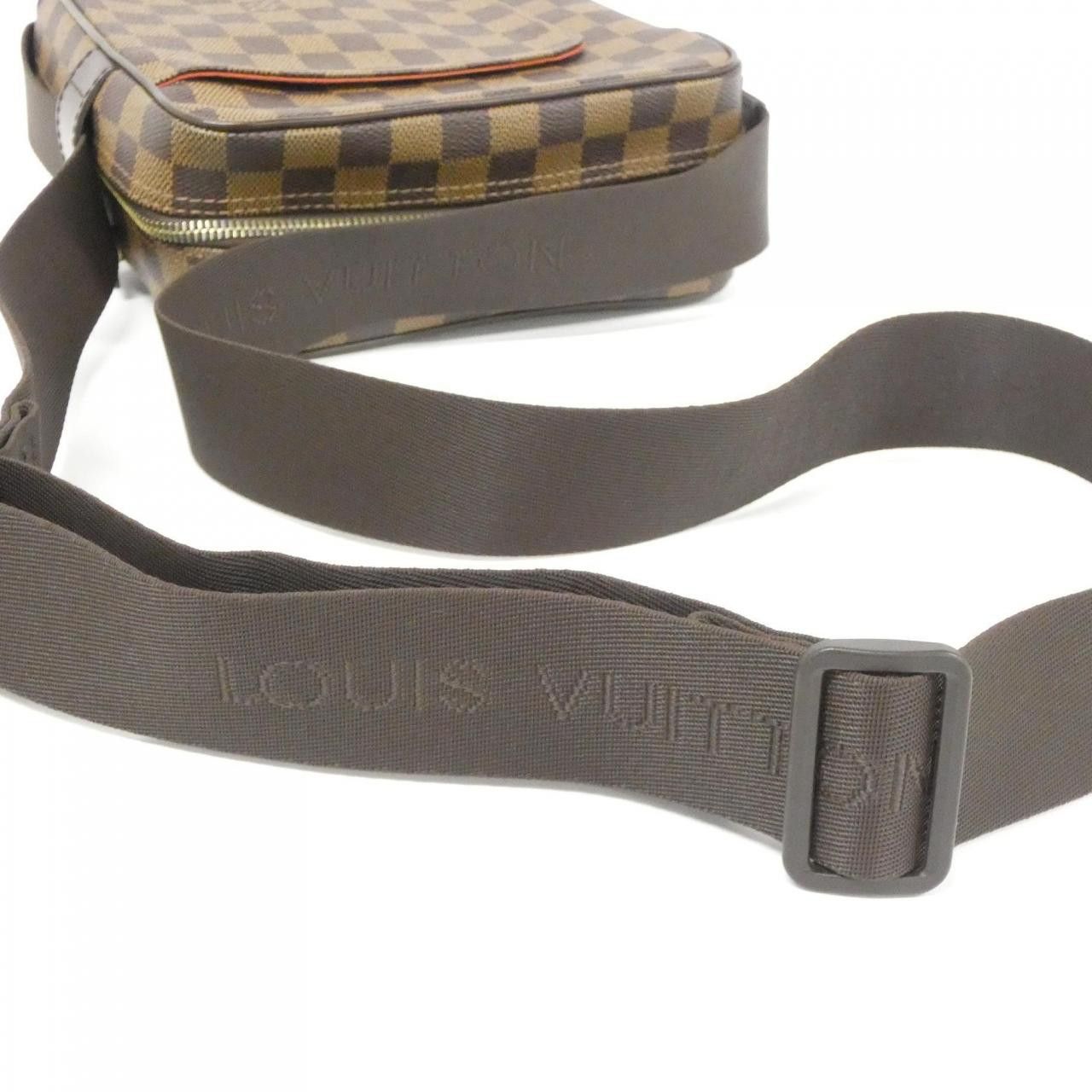 Louis Vuitton Louis Vuitton Louis Vuitton Damier Olaf Shoulder Bag Textile Shoulder Bag N41442 DUTY FREE for USA Size ONE SIZE - 9 Thumbnail