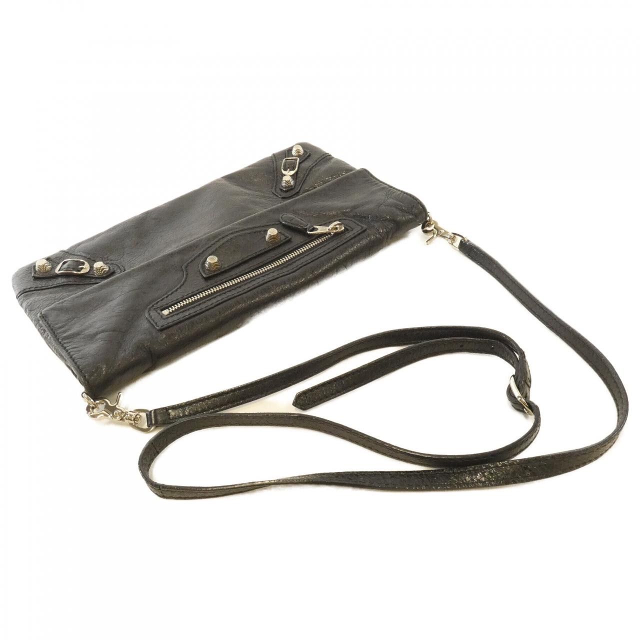 Balenciaga Balenciaga Balenciaga Giant Envelope Lambskin Shoulder Bag Leather Shoulder Bag 327079D94IN DUTY FREE for USA Size ONE SIZE - 6 Thumbnail
