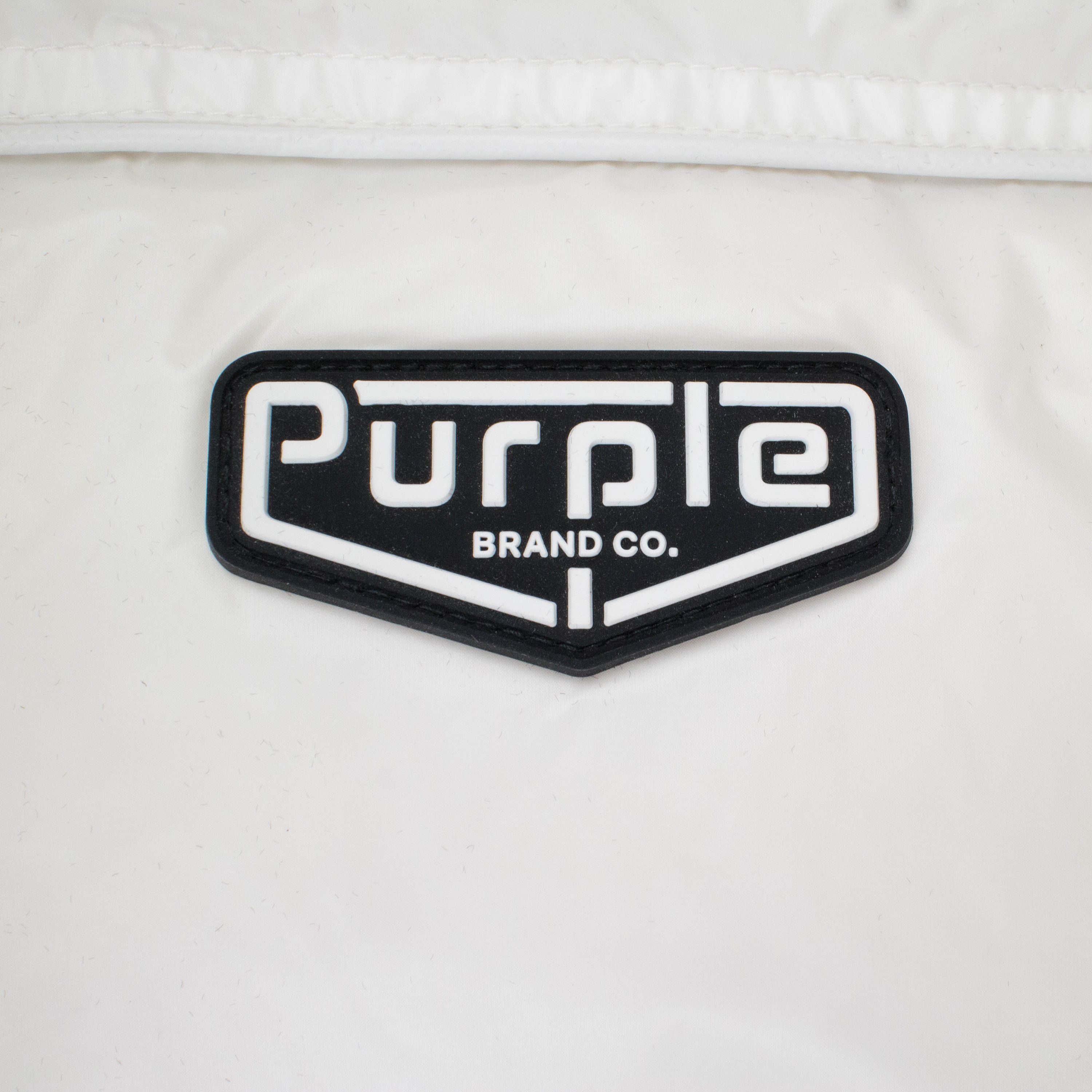 Purple Brand NYLON WHITE PUFFER VEST Size M Size US M / EU 48-50 / 2 - 5 Thumbnail