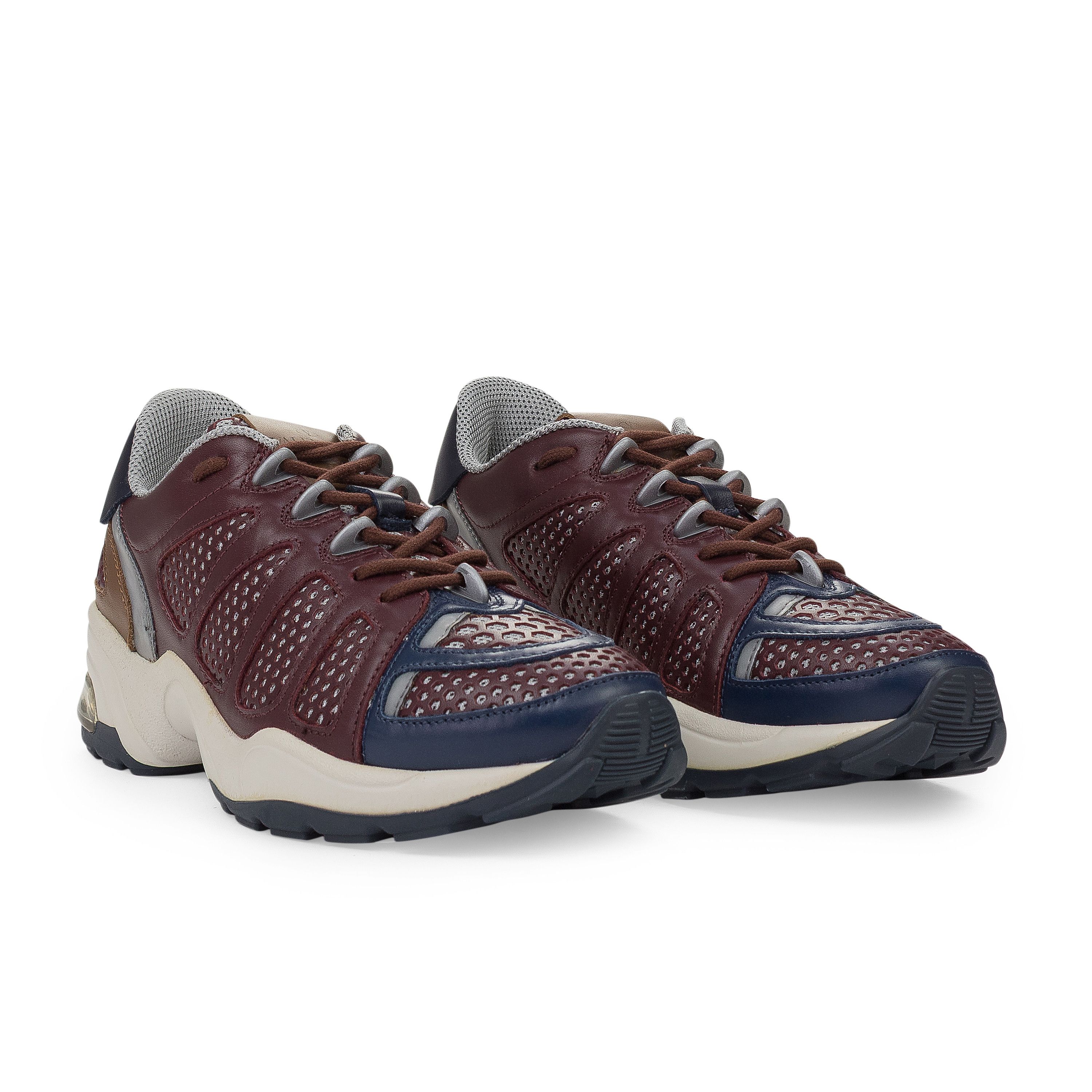 Valentino BURGUNDY/MULTICOLOR X-RAY SNEAKERS SIZE 39 Size US 6 / EU 39 - 5 Thumbnail