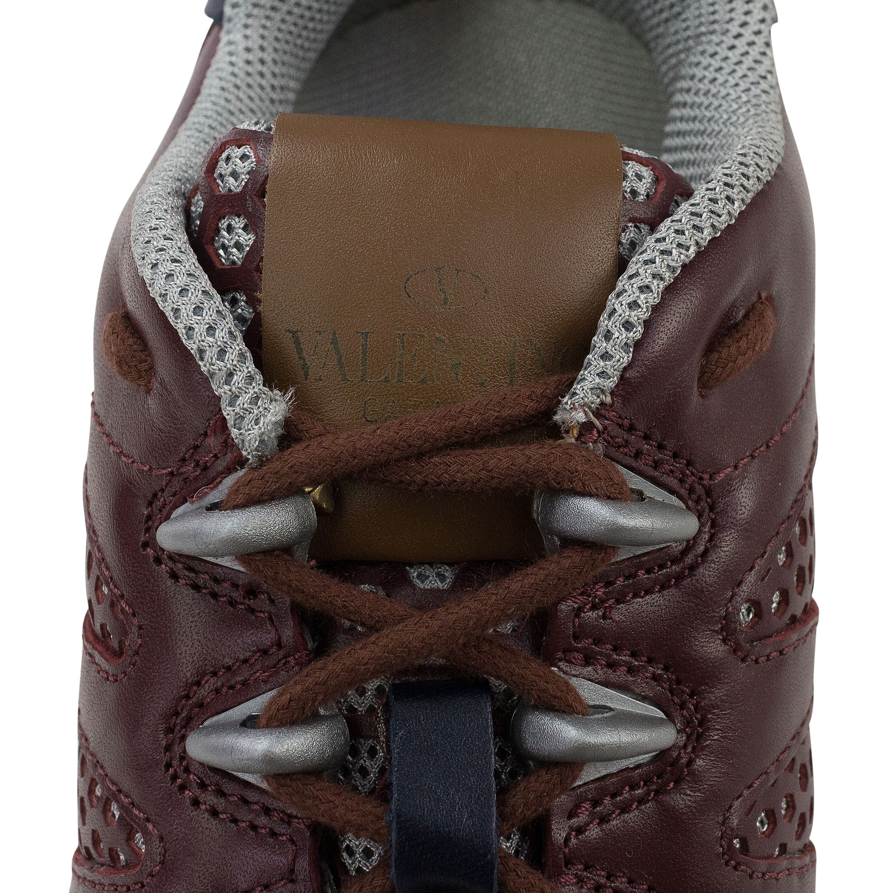 Valentino BURGUNDY/MULTICOLOR X-RAY SNEAKERS SIZE 39 Size US 6 / EU 39 - 9 Thumbnail