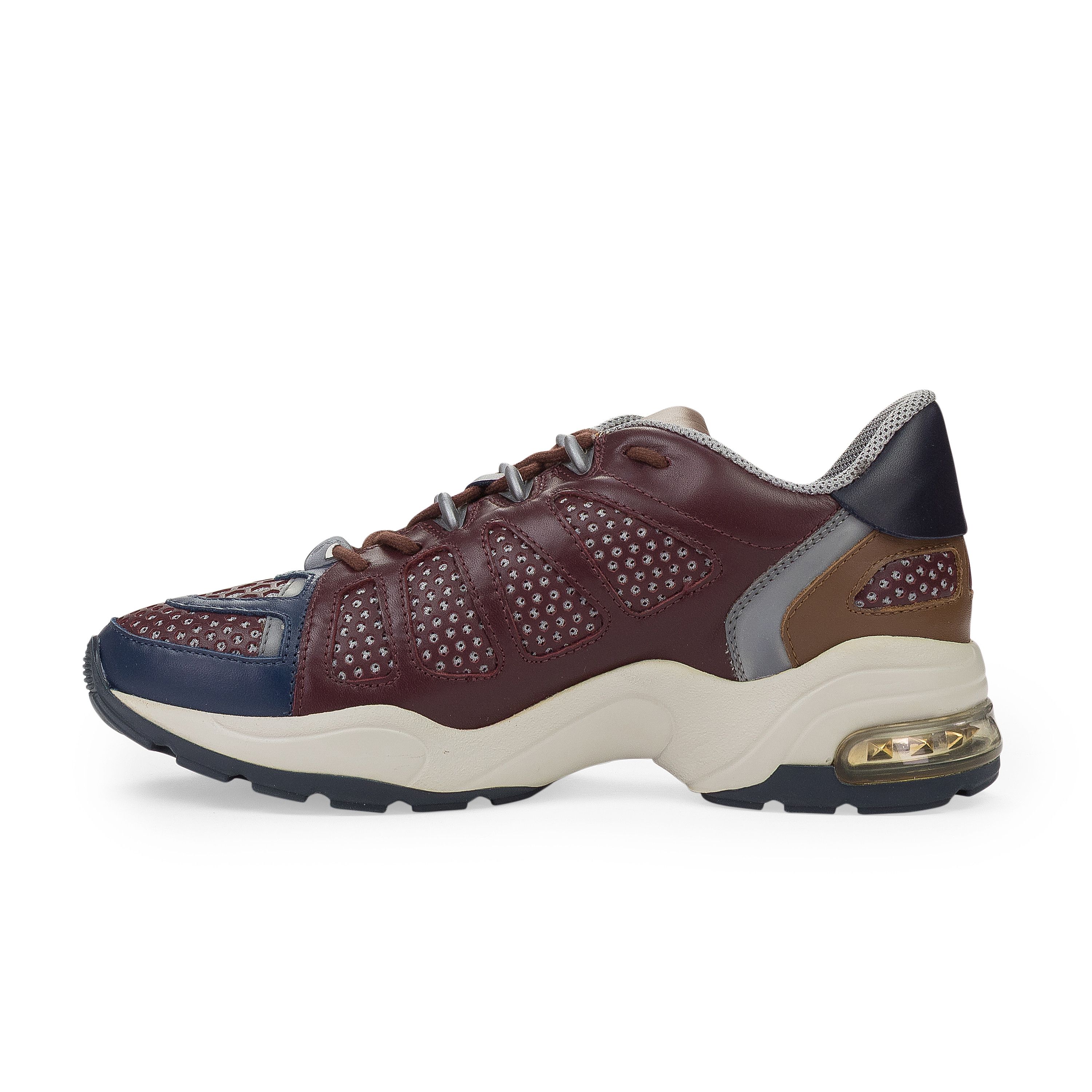 Valentino BURGUNDY/MULTICOLOR X-RAY SNEAKERS SIZE 39 Size US 6 / EU 39 - 2 Thumbnail