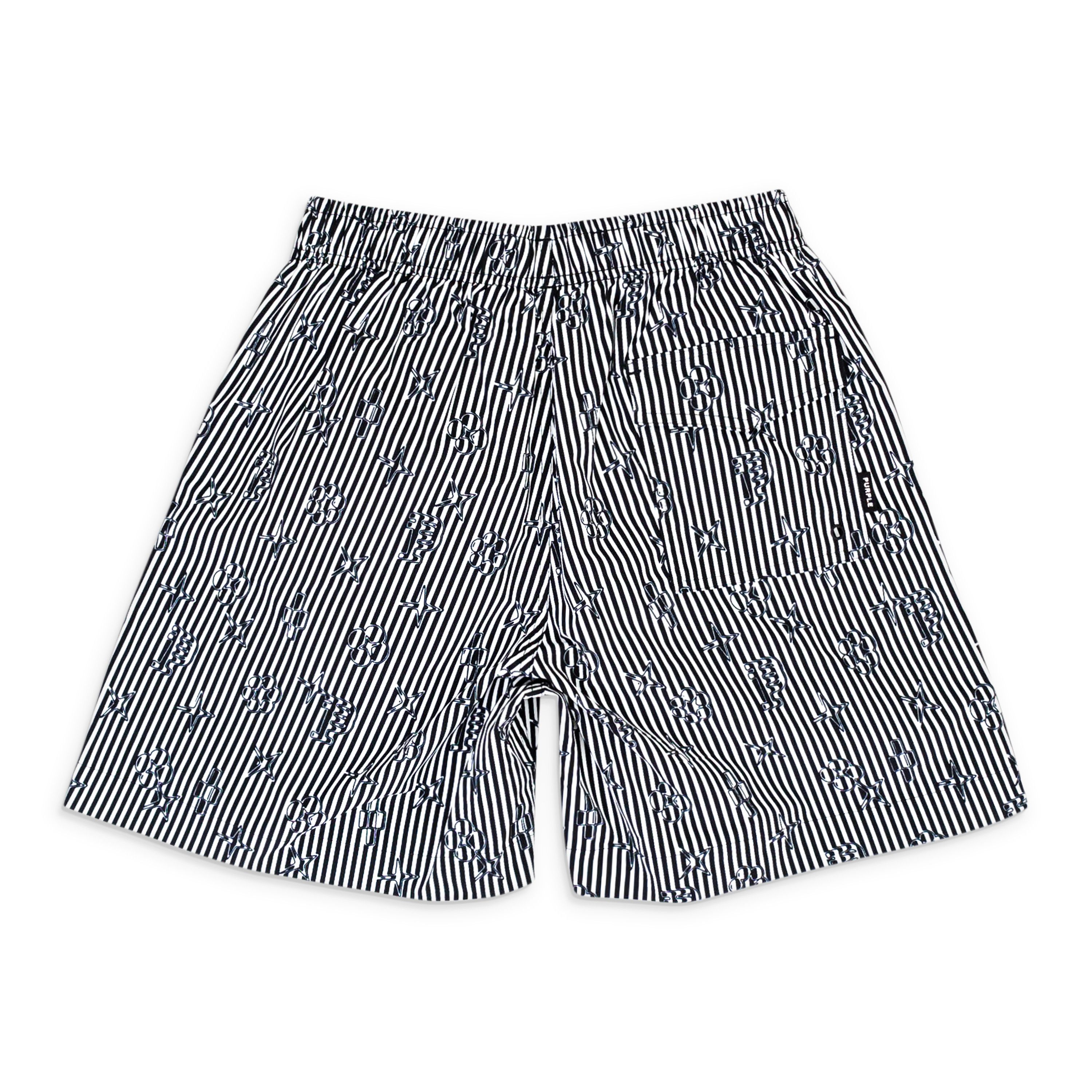 Purple Brand ALL ROUND SHORT AOP SHORTS Size XS Size US 28 / EU 44 - 2 Thumbnail