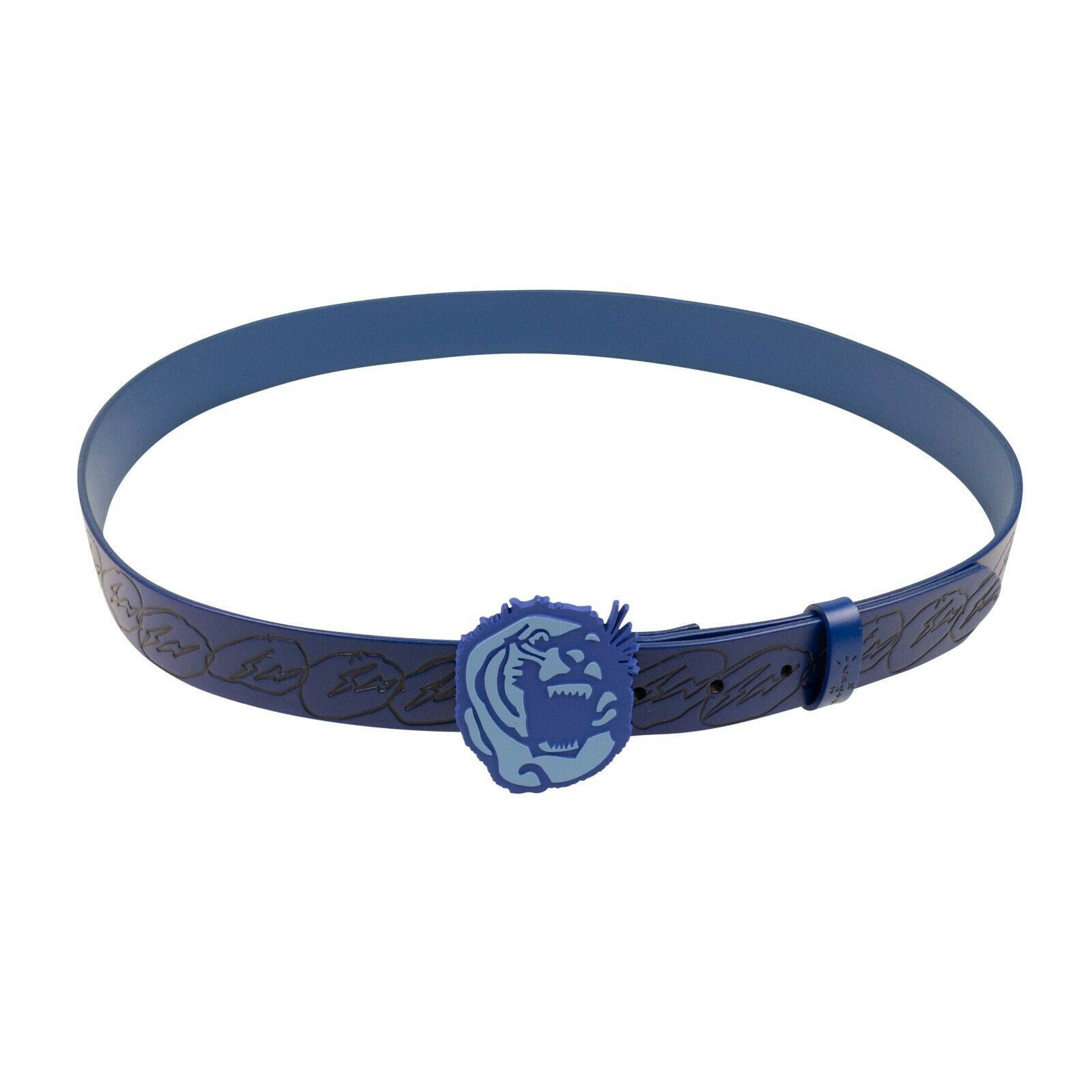 Travis Scott Blue Cactus Jack For Fragment Logo Belt Size 38 Size 38 - 3 Thumbnail