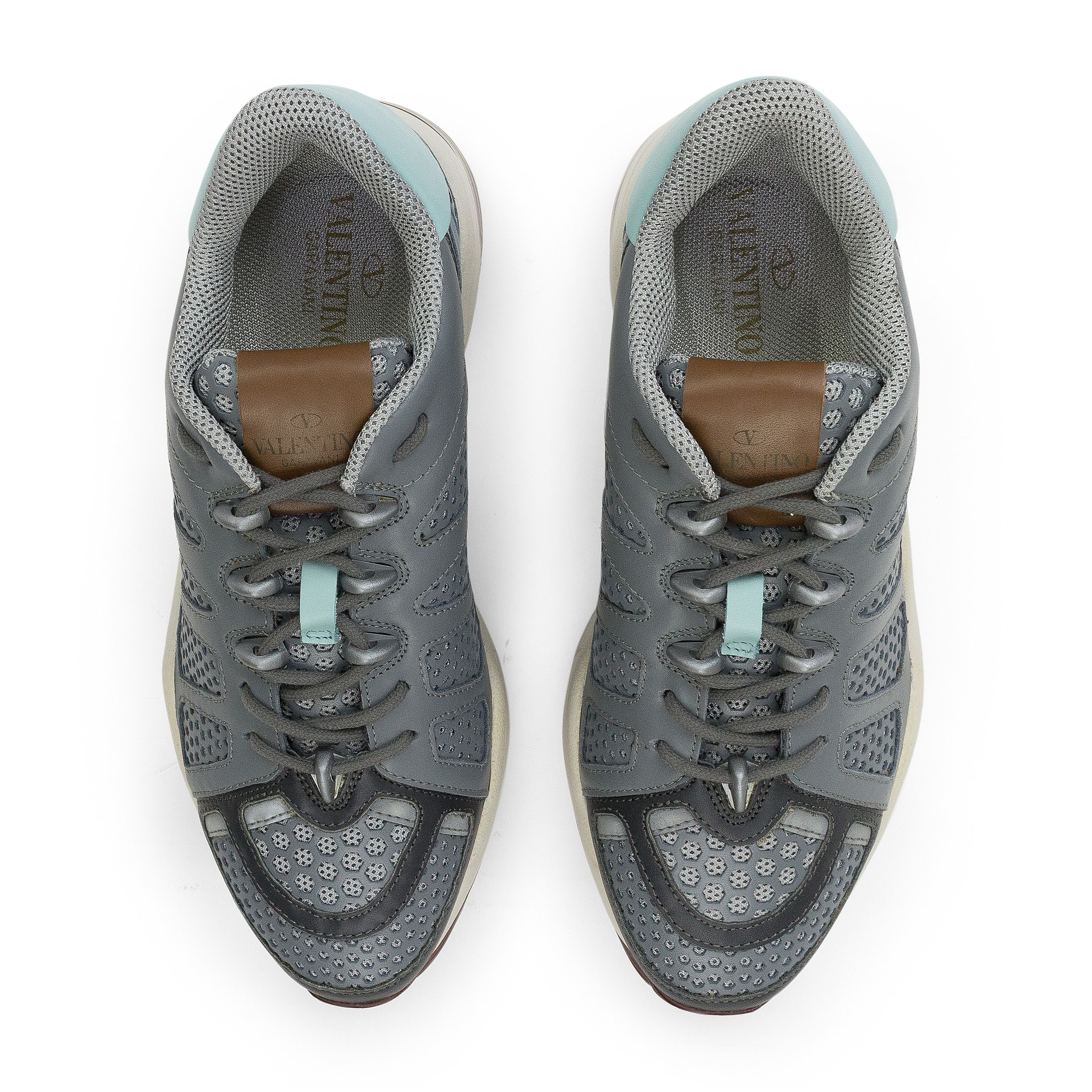 Valentino GREY/MULTICOLOR X-RAY SNEAKERS SIZE 42.5 Size US 9.5 / EU 42-43 - 4 Thumbnail