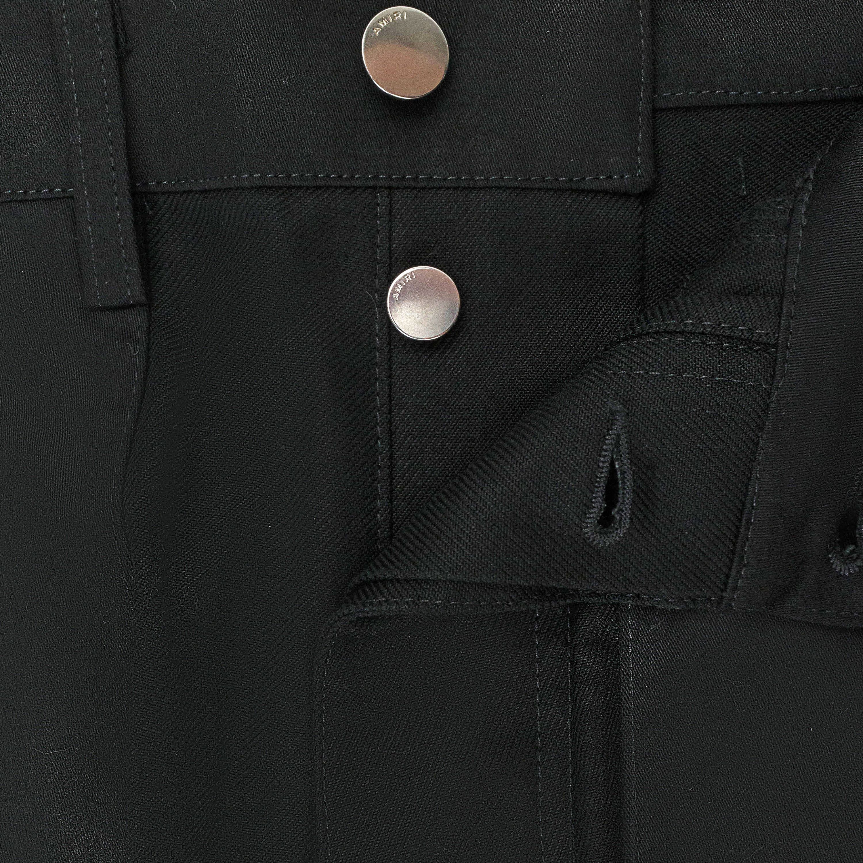 Amiri PARACHUTE BLACK CARGO PANTS SIZE 50 Size US 34 / EU 50 - 3 Thumbnail