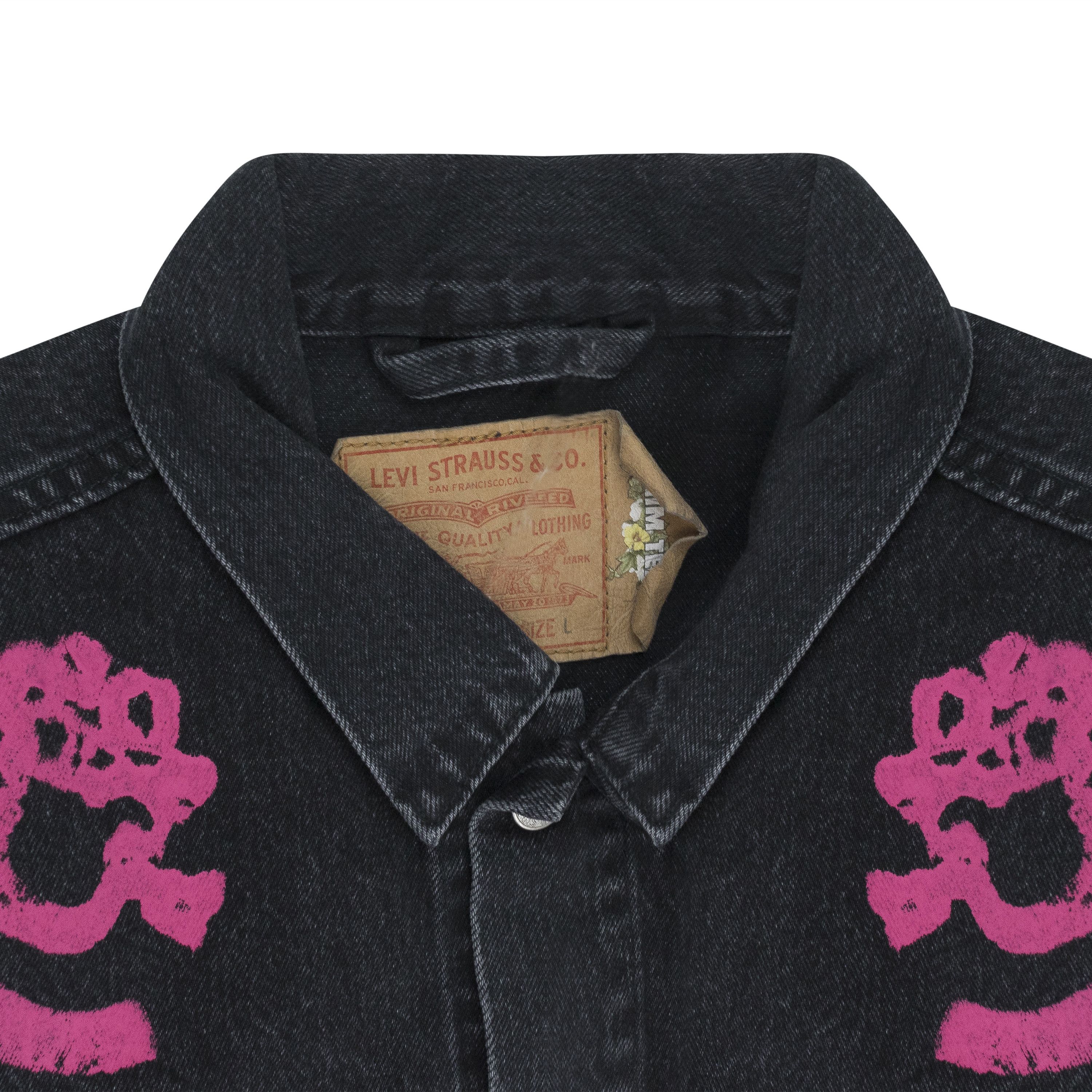 DENIM TEARS Washed Black Bstroy Tears Type-2 Denim Jacket Size XL Size US XL / EU 56 / 4 - 3 Thumbnail