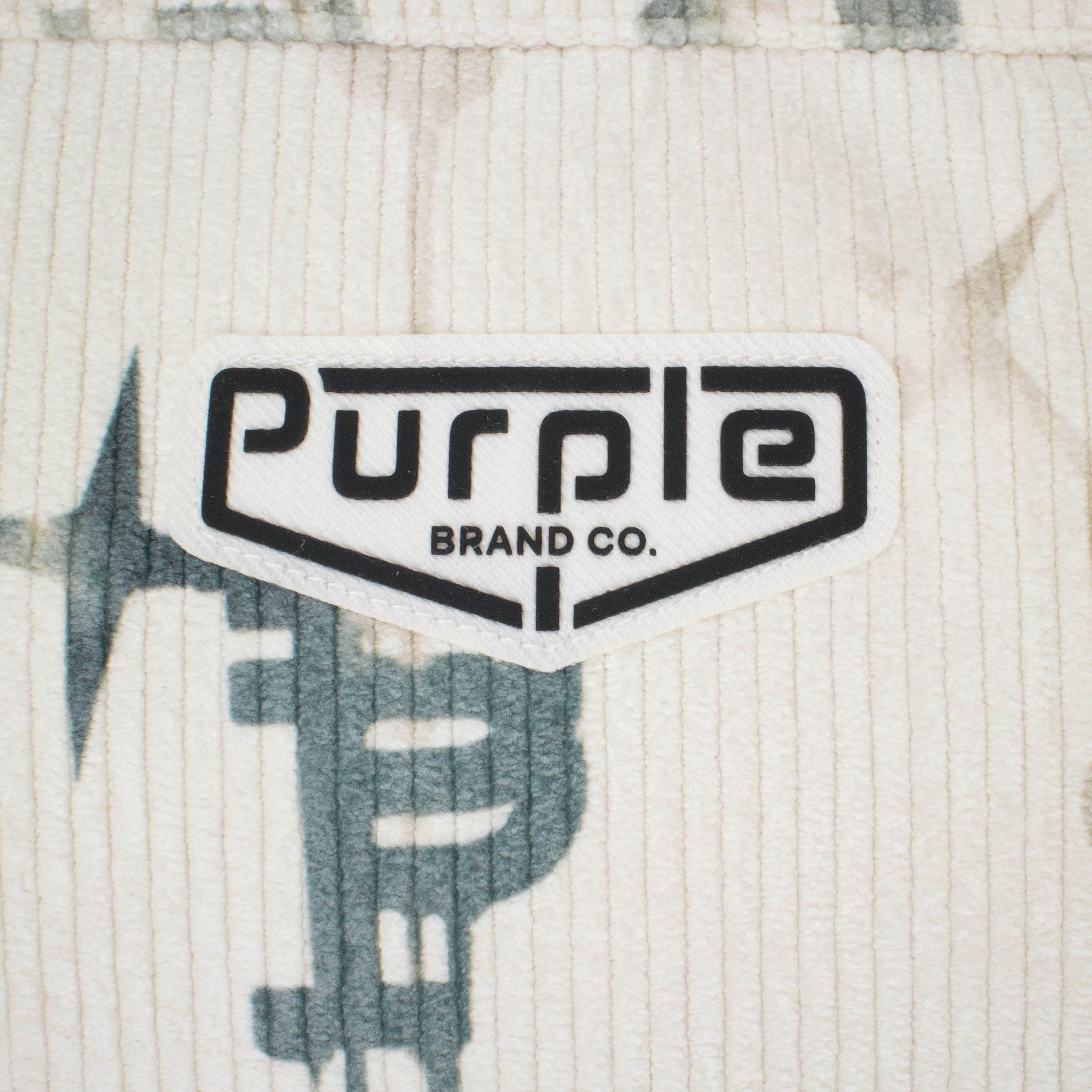 Purple Brand PRINTED CORDUROY AOP DOWN & PUFFER JACKETS Size S Size US S / EU 44-46 / 1 - 5 Thumbnail