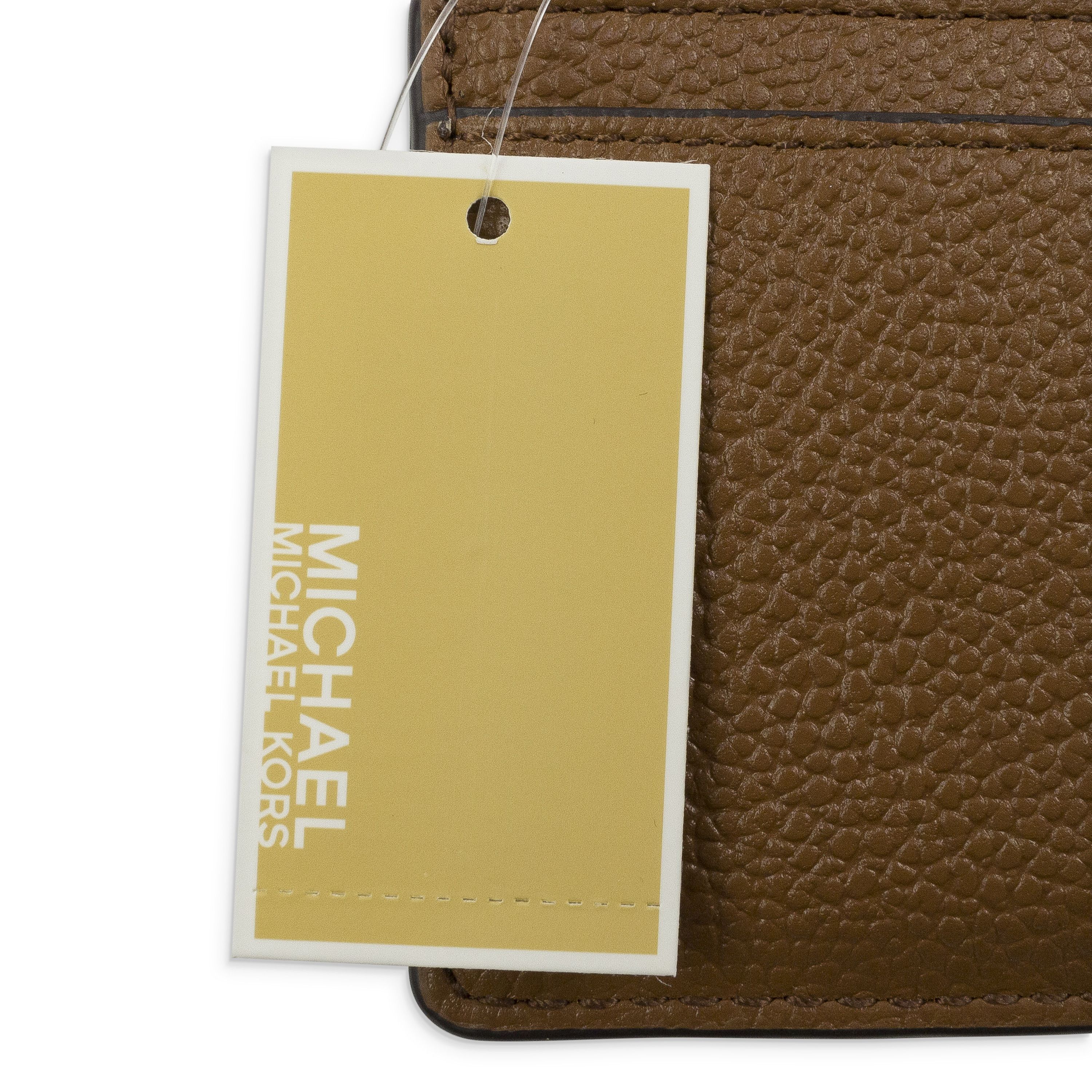 Michael Kors BROWN CARD CASE LEATHER CARDHOLDER SIZE OS Size ONE SIZE - 5 Thumbnail