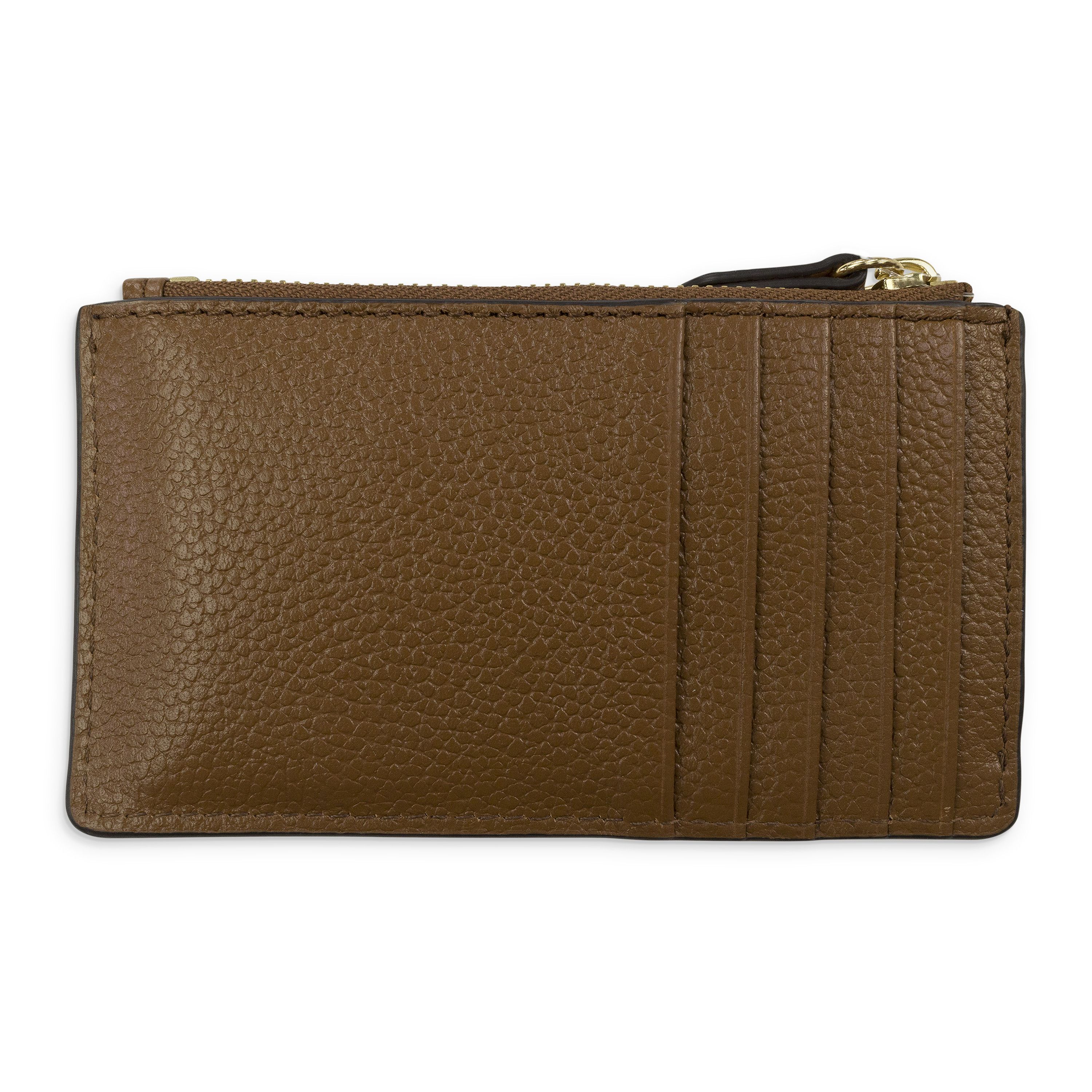 Michael Kors BROWN CARD CASE LEATHER CARDHOLDER SIZE OS Size ONE SIZE - 2 Thumbnail