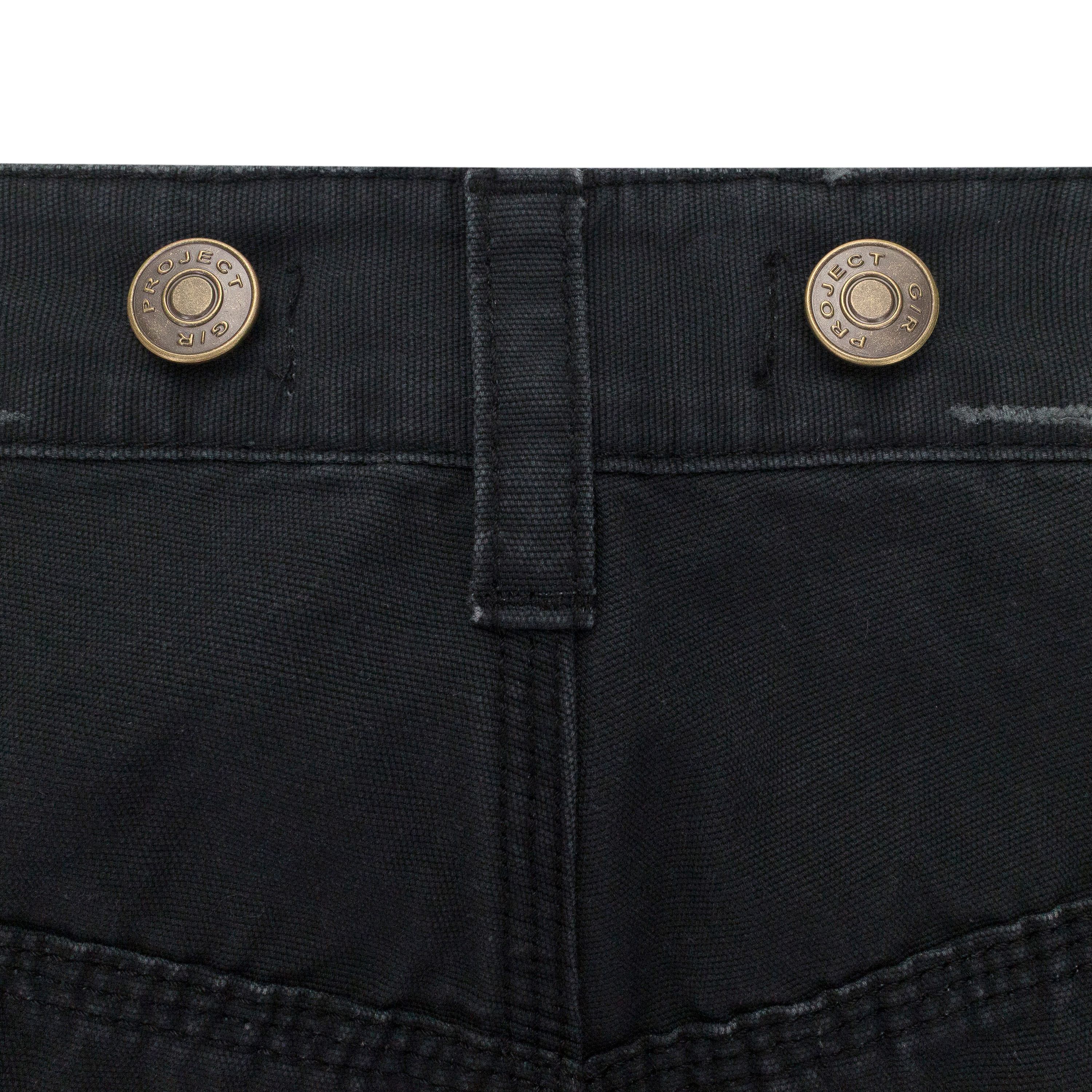 PROJECT G/R BLACK DISTRESSED PATCH WORK SWEATPANTS SIZE L Size US 34 / EU 50 - 7 Thumbnail