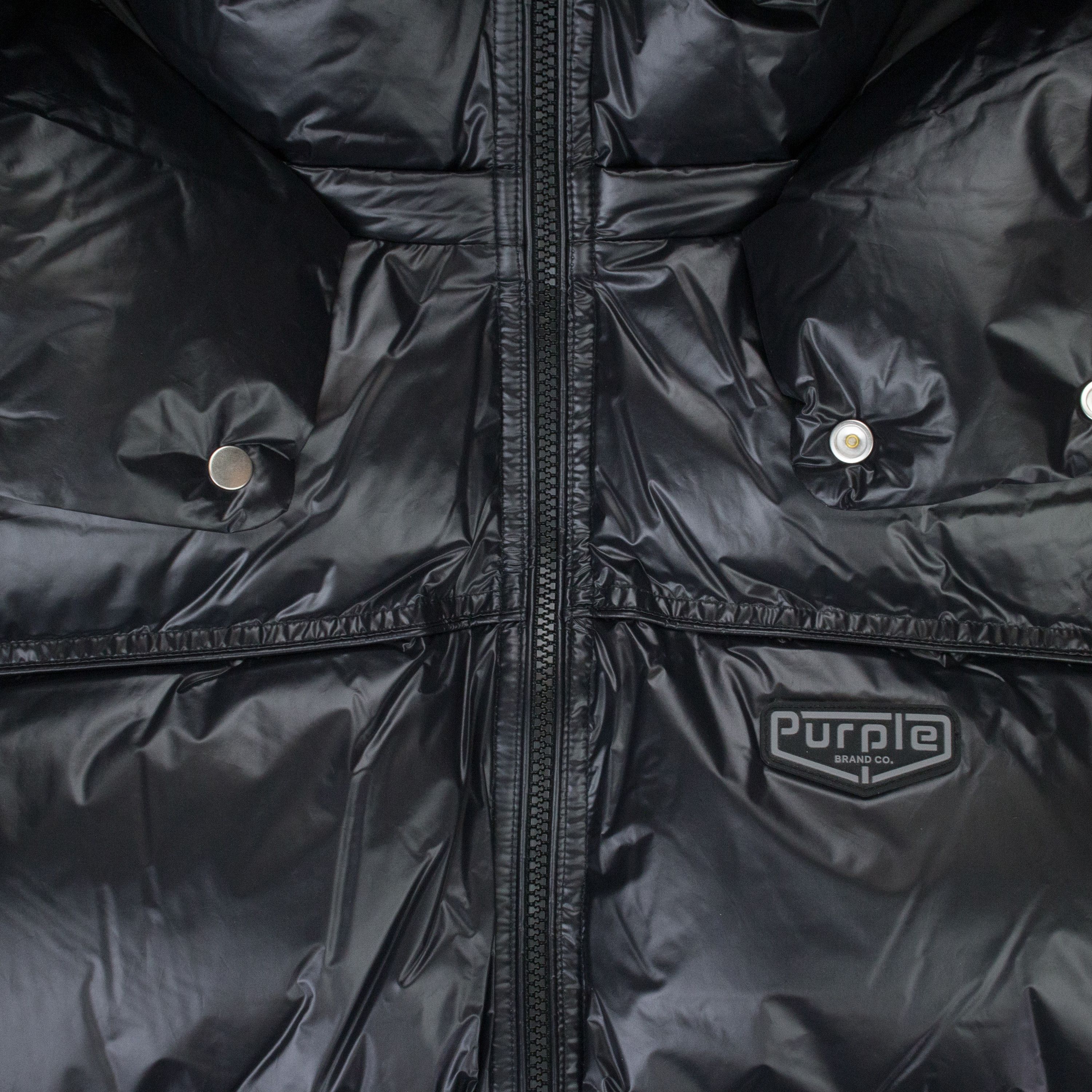 Purple Brand Nylon Puffer Vest SIZE XL Size US XL / EU 56 / 4 - 3 Thumbnail