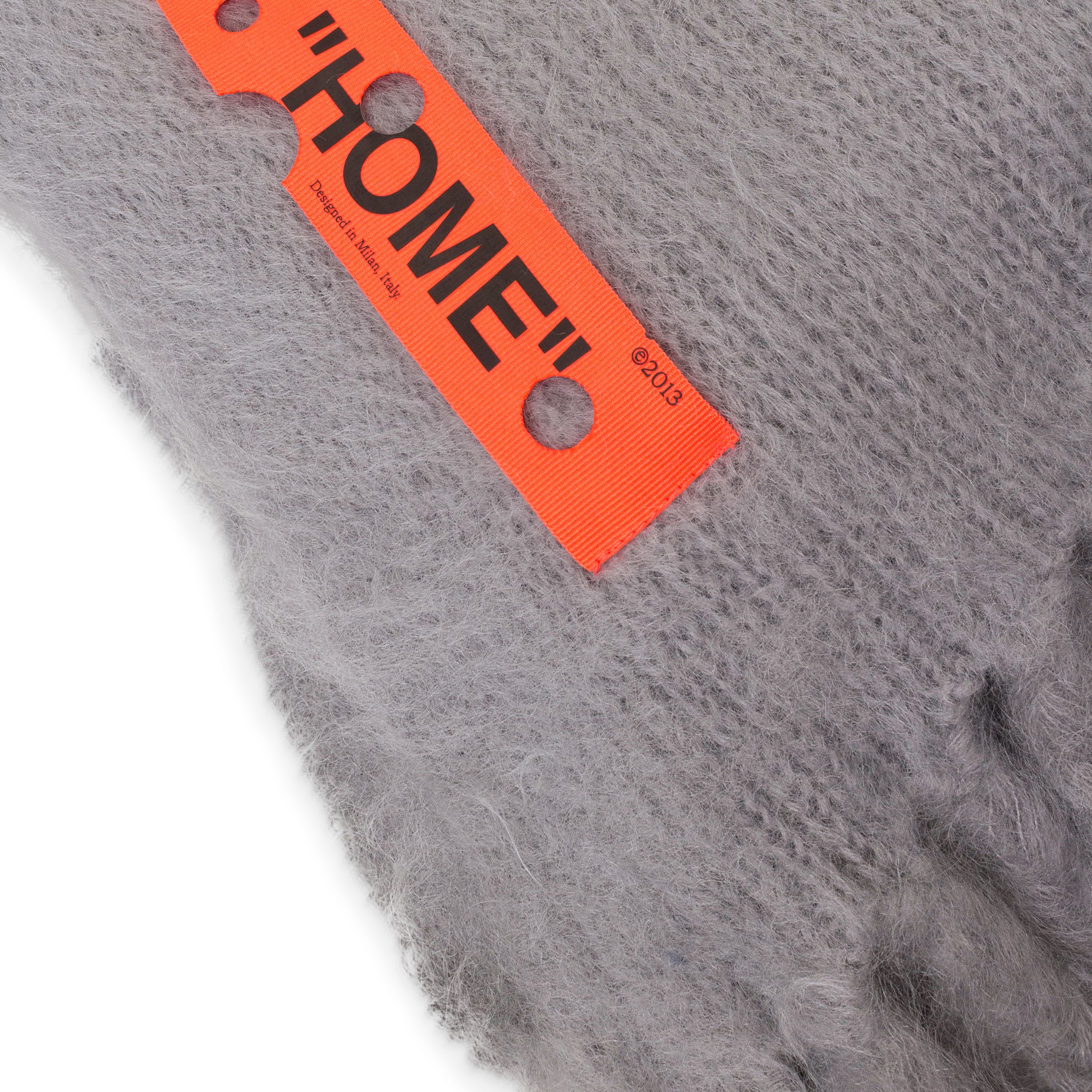 Off-White Grey BLANKET Size OS Size ONE SIZE - 4 Thumbnail
