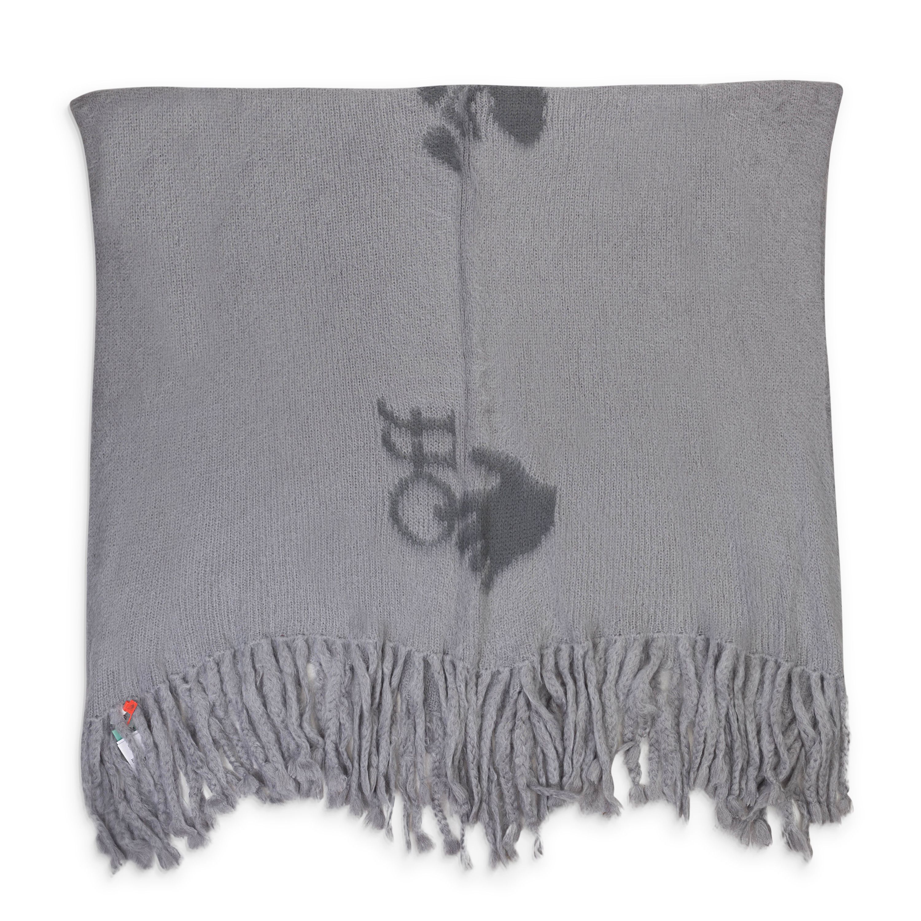 Off-White Grey BLANKET Size OS Size ONE SIZE - 3 Thumbnail
