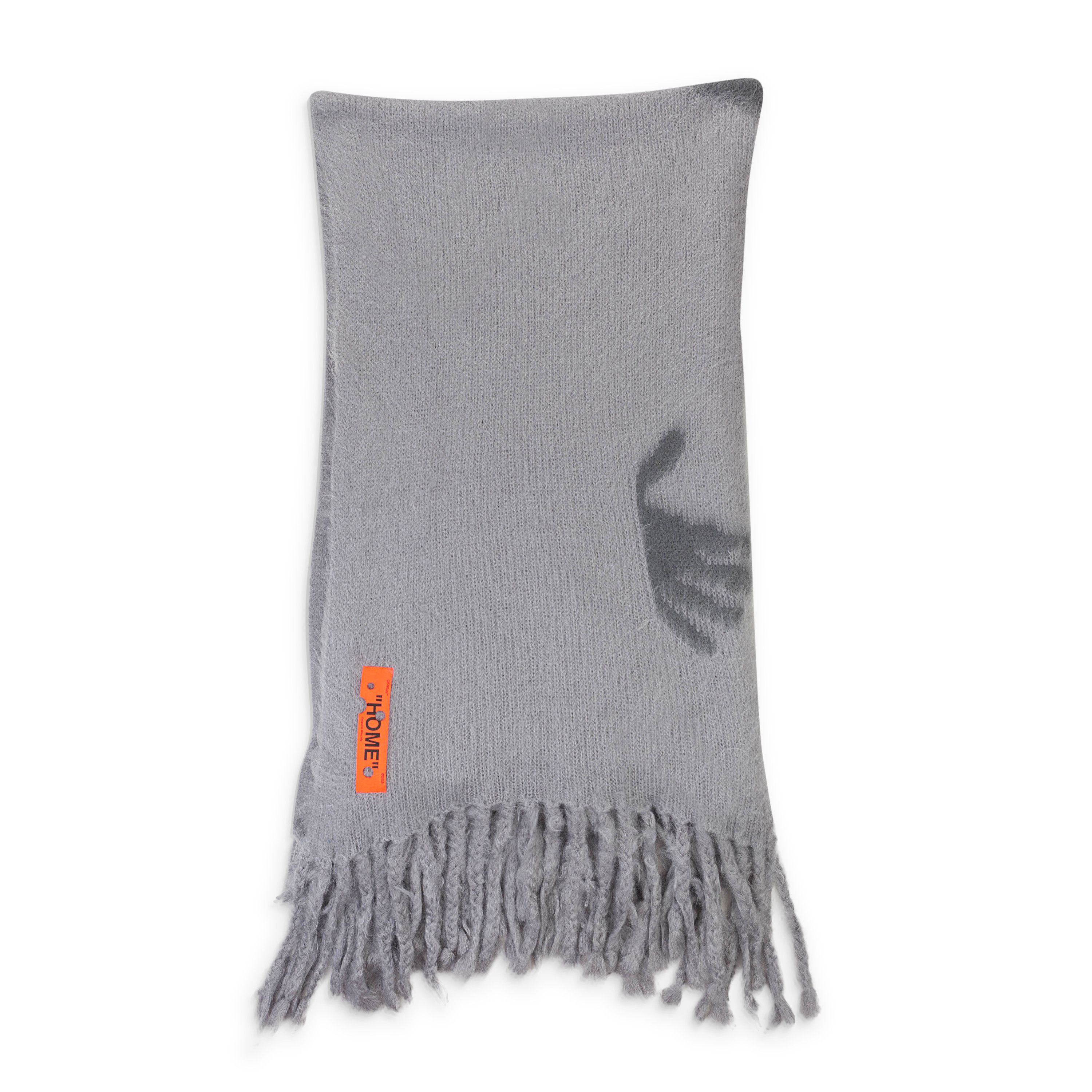 Off-White Grey BLANKET Size OS Size ONE SIZE - 2 Thumbnail