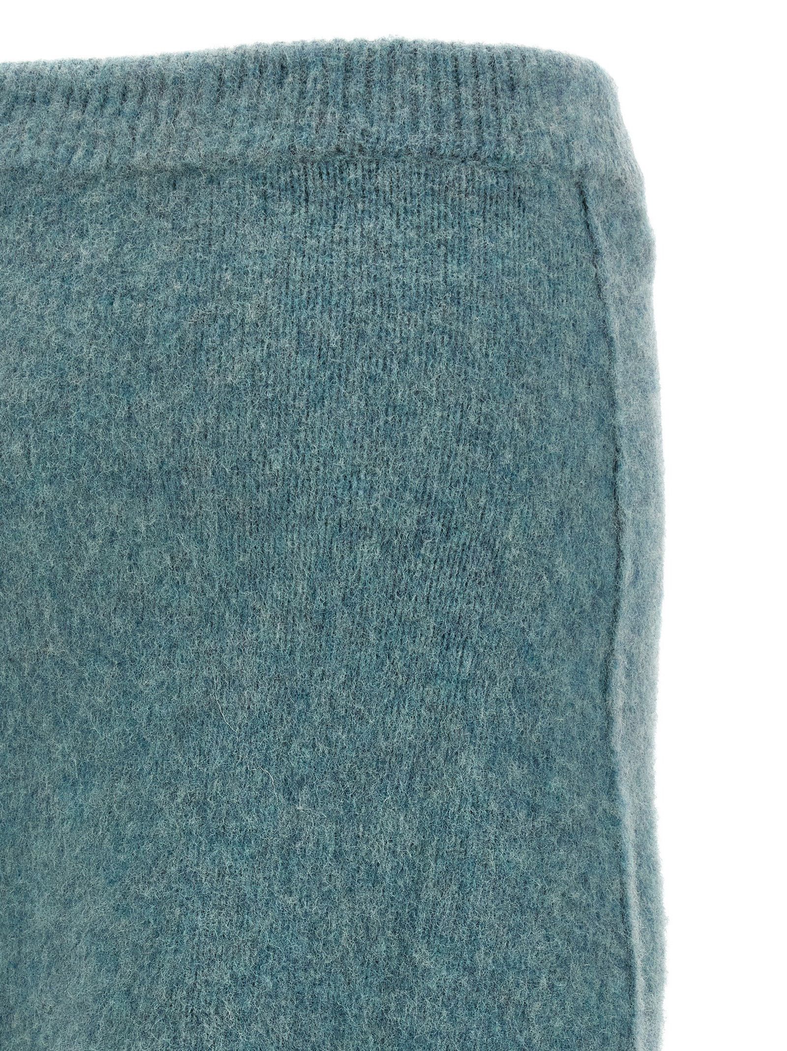 Jil Sander Wool Knit Skirt Size 28" / US 6 / IT 42 - 4 Thumbnail