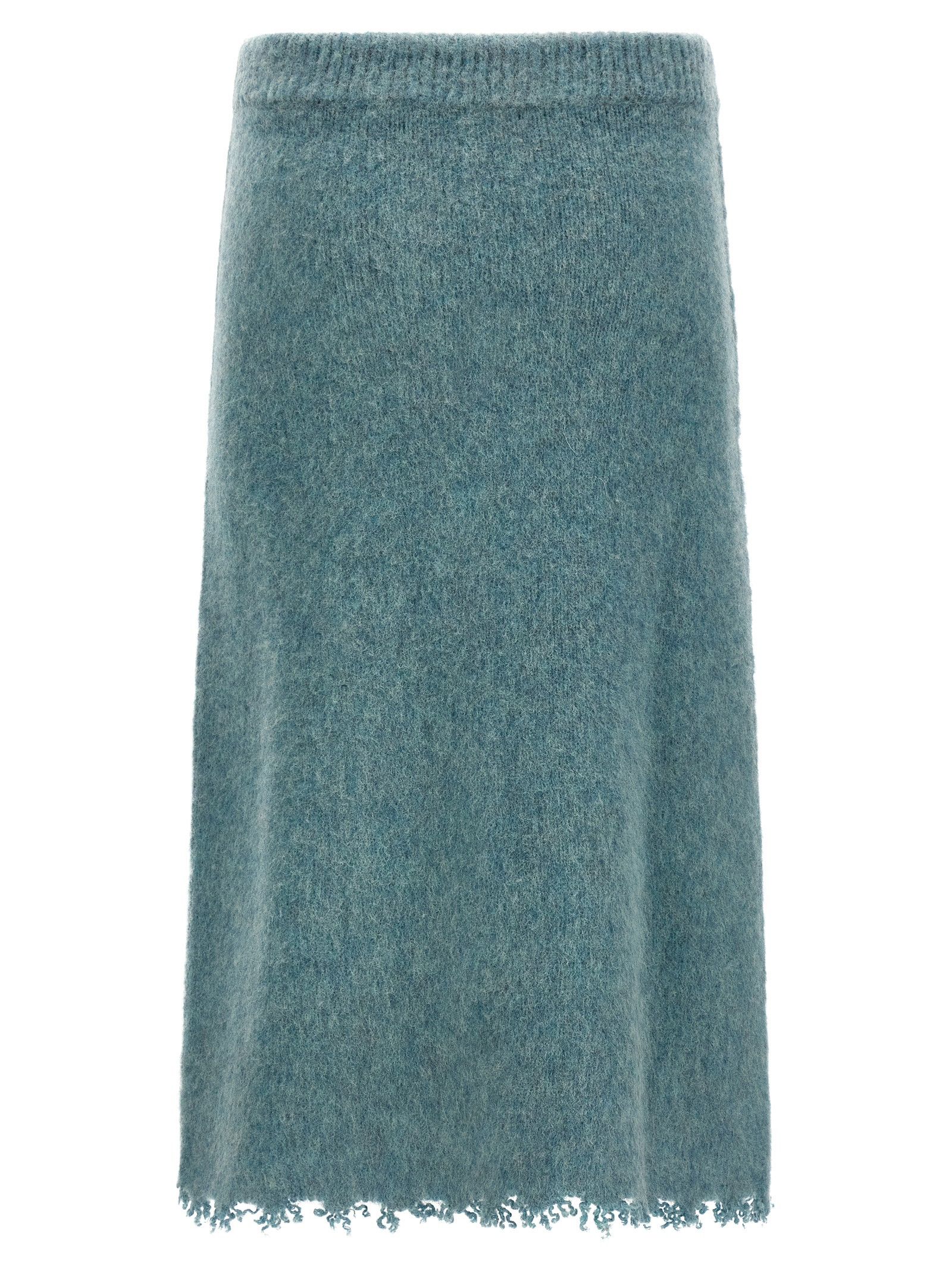 Jil Sander Wool Knit Skirt Size 28" / US 6 / IT 42 - 2 Thumbnail