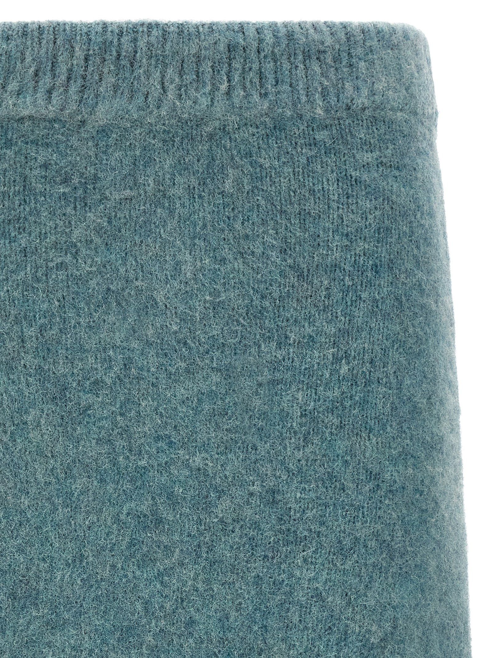 Jil Sander Wool Knit Skirt Size 28" / US 6 / IT 42 - 3 Thumbnail