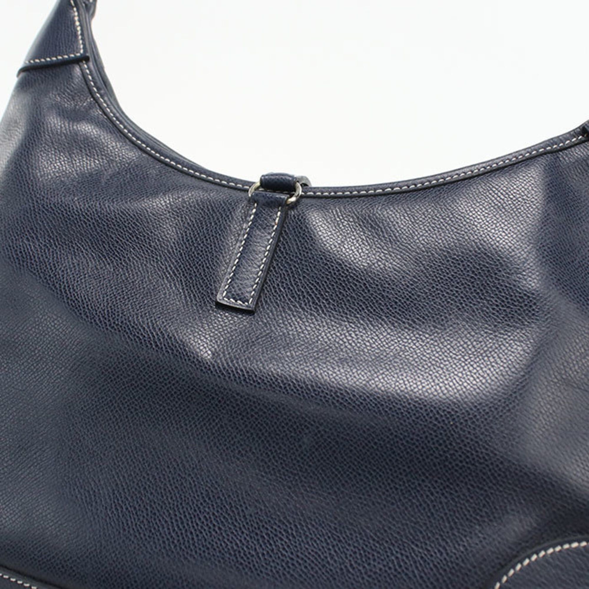 Hermes Hermes Shoulder Bag Trim 31 □F stamp Women's Navy Size ONE SIZE - 7 Thumbnail