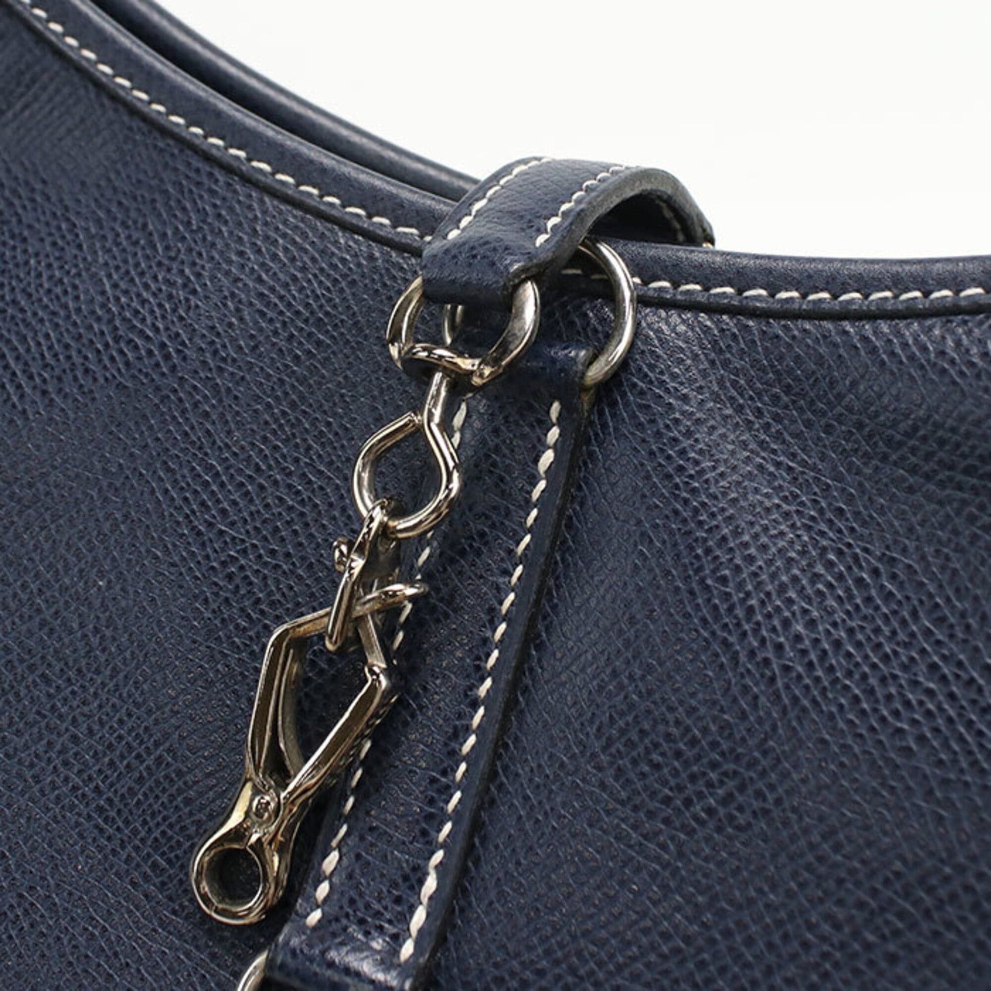 Hermes Hermes Shoulder Bag Trim 31 □F stamp Women's Navy Size ONE SIZE - 8 Thumbnail