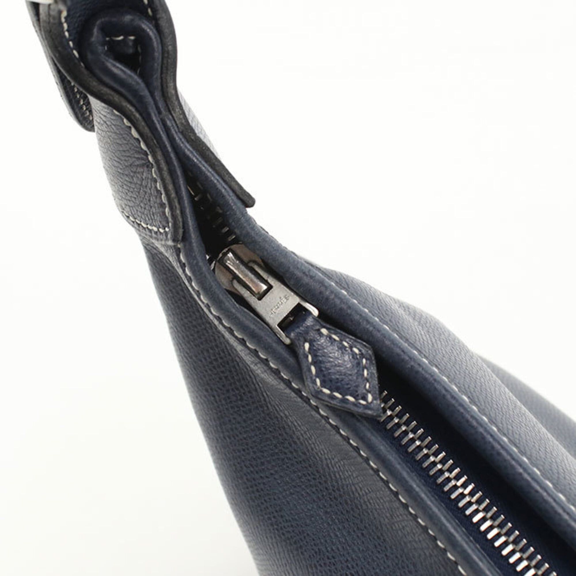 Hermes Hermes Shoulder Bag Trim 31 □F stamp Women's Navy Size ONE SIZE - 5 Thumbnail