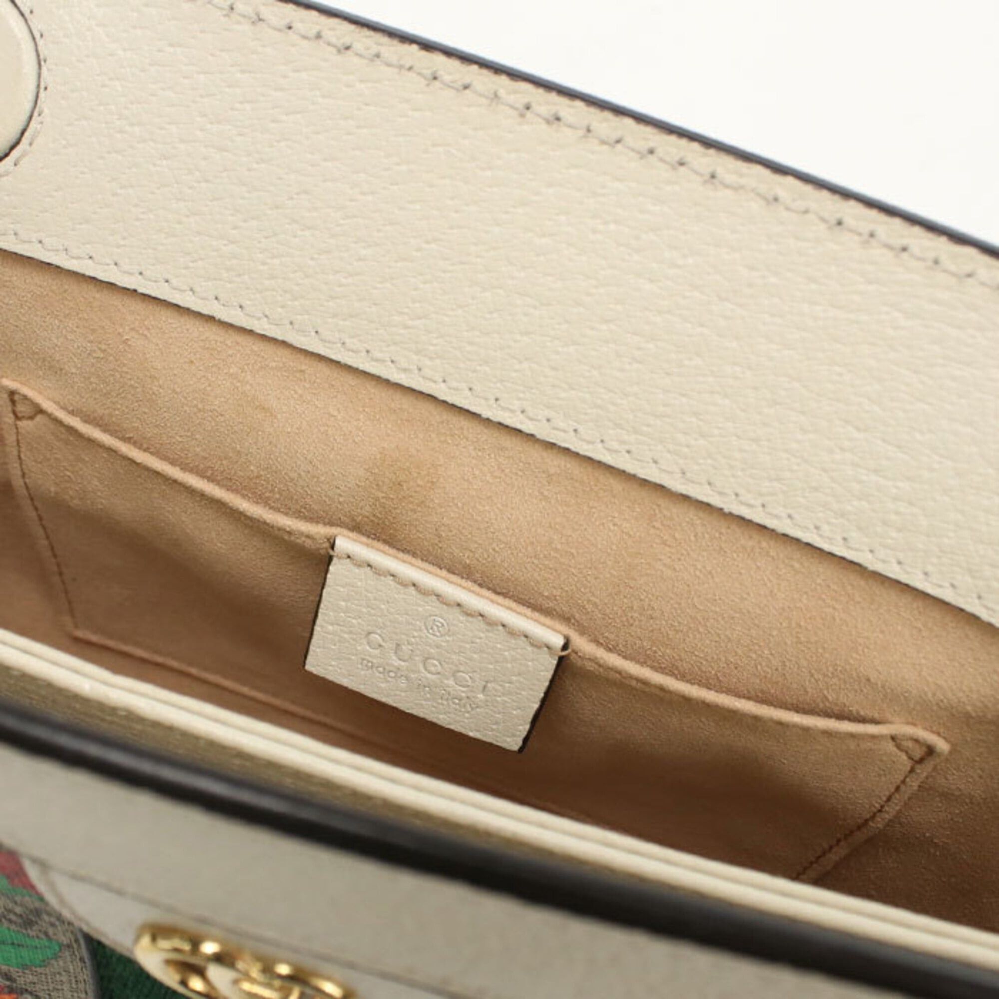 Gucci GUCCI Ophidia Chain Shoulder Bag 503877 (Women's, Beige) Size ONE SIZE - 7 Thumbnail