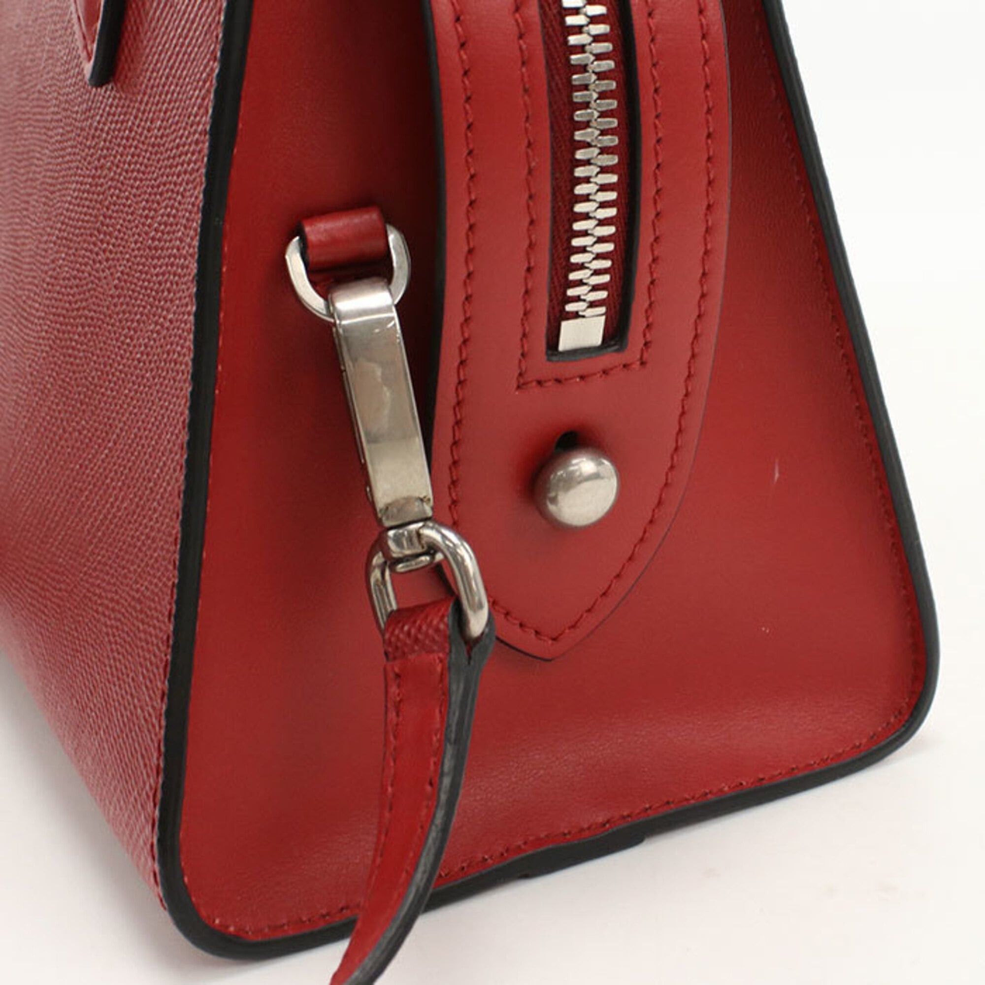 Prada Prada handbag 1BA156 2-way Saffiano leather women's red Size ONE SIZE - 5 Thumbnail