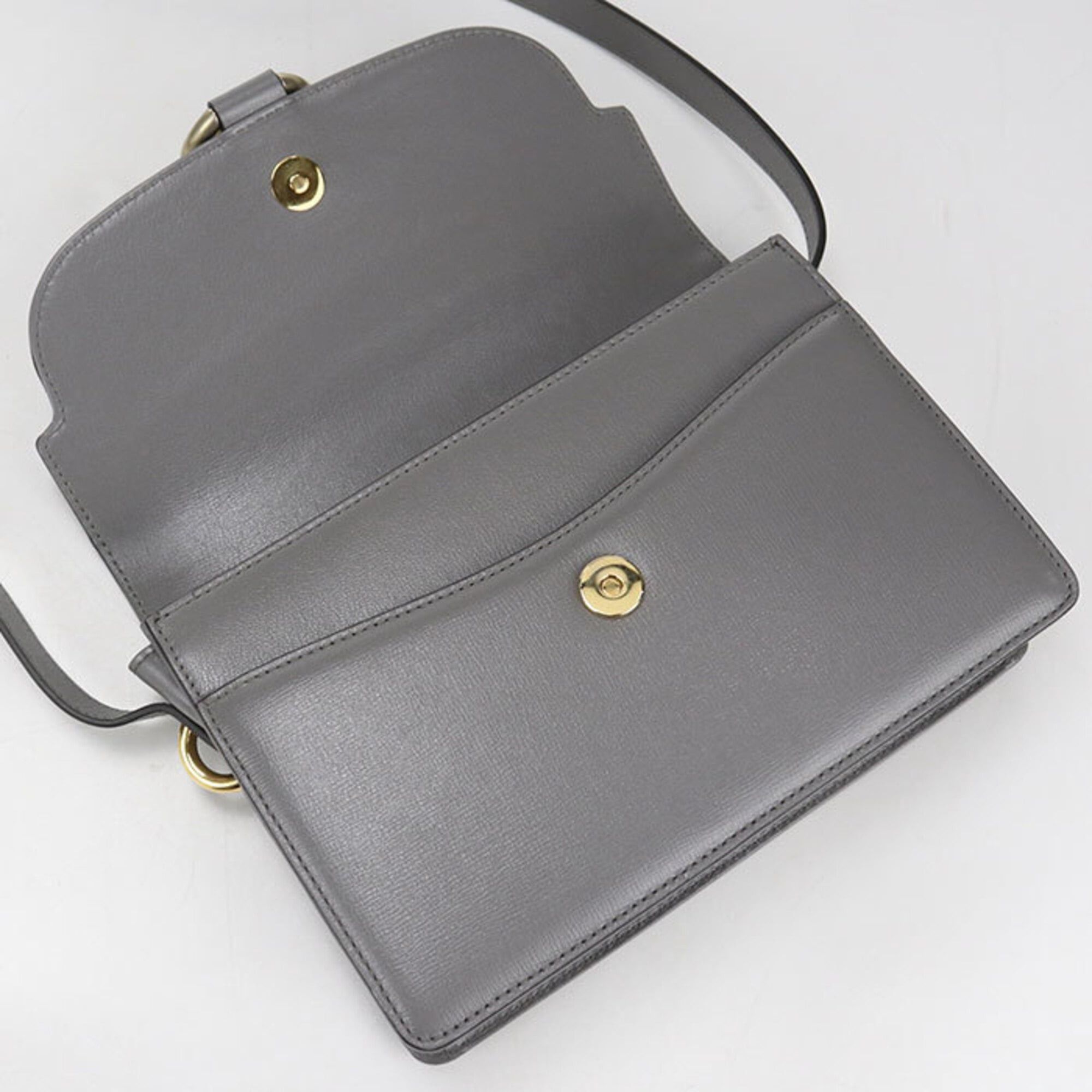 Gucci GUCCI GG Marmont Crossbody Shoulder Bag 589474, Women's, Gray Size ONE SIZE - 4 Thumbnail